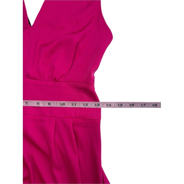 Banana Republic NWT Pink Satin Halter Maxi Dress Size 0P
