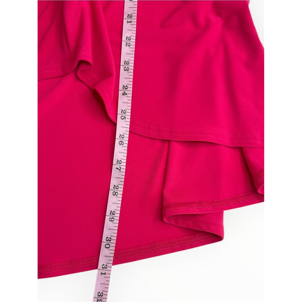 Sympli Pink Zesty Zipper Asymmetric Tunic Top Size 14