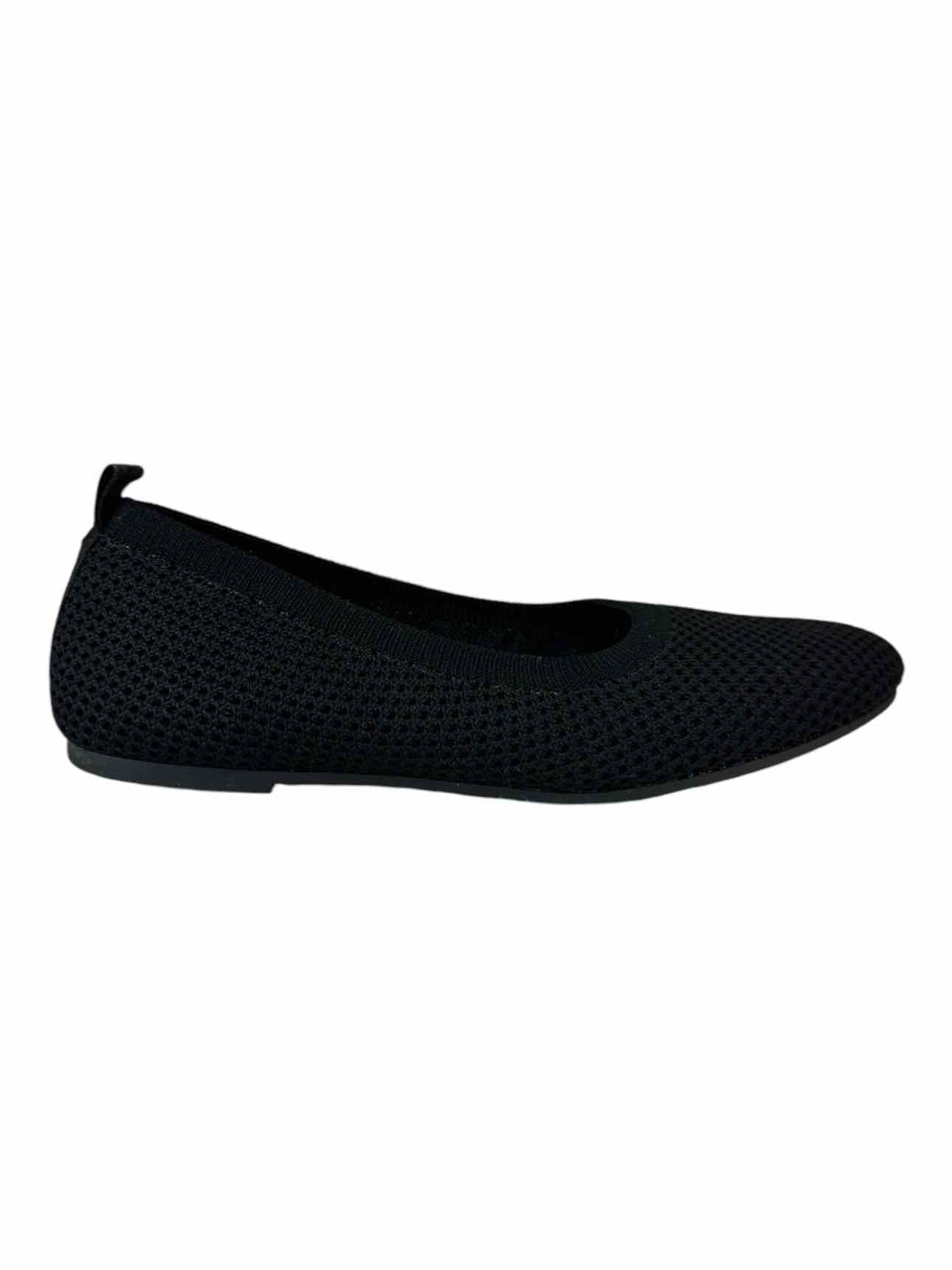 EILEEN FISHER Naomi Black Slip-on Flats Size 8