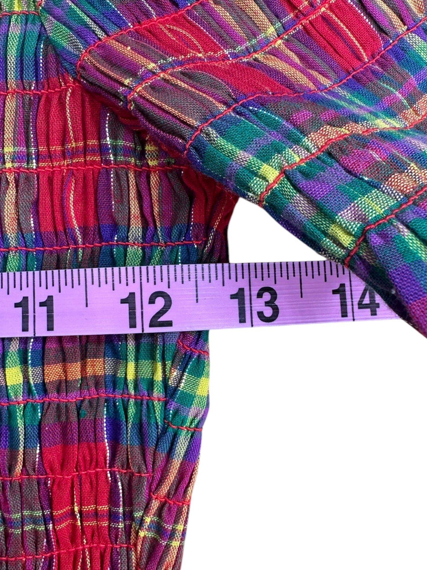 NWT Apres Studio Plaid Mini Dress Size 2