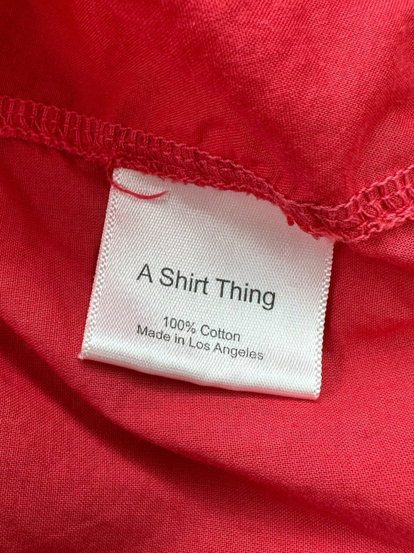 A Shirt Thing Blouse Size S