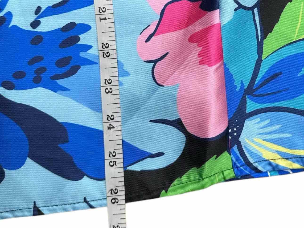 Klesis NWT Satin Floral Print Off Shoulder Cocktail Size L
