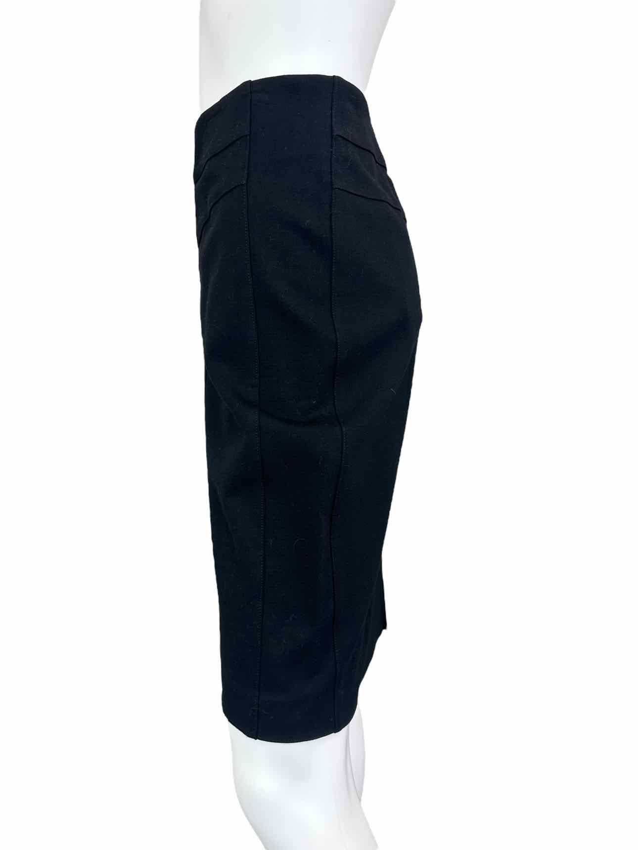 NWT Cabi Black Ponte Pencil Skirt Size 4