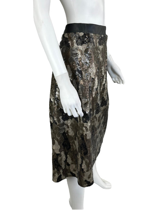LANE BRYANT NWT Camo Sequin Pencil Skirt Size 24