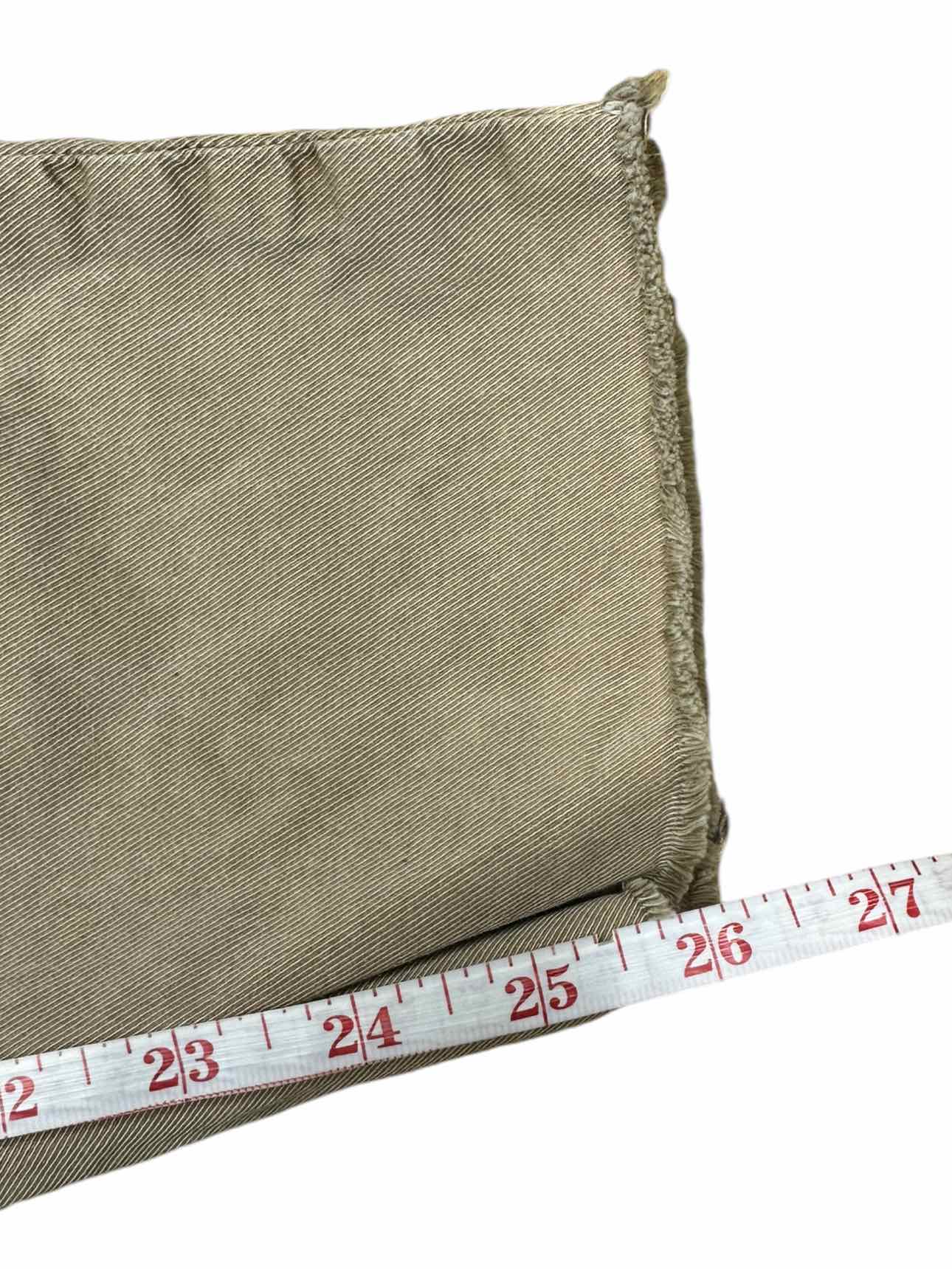 Frank & Eileen Khaki Cropped Chino's Size 8