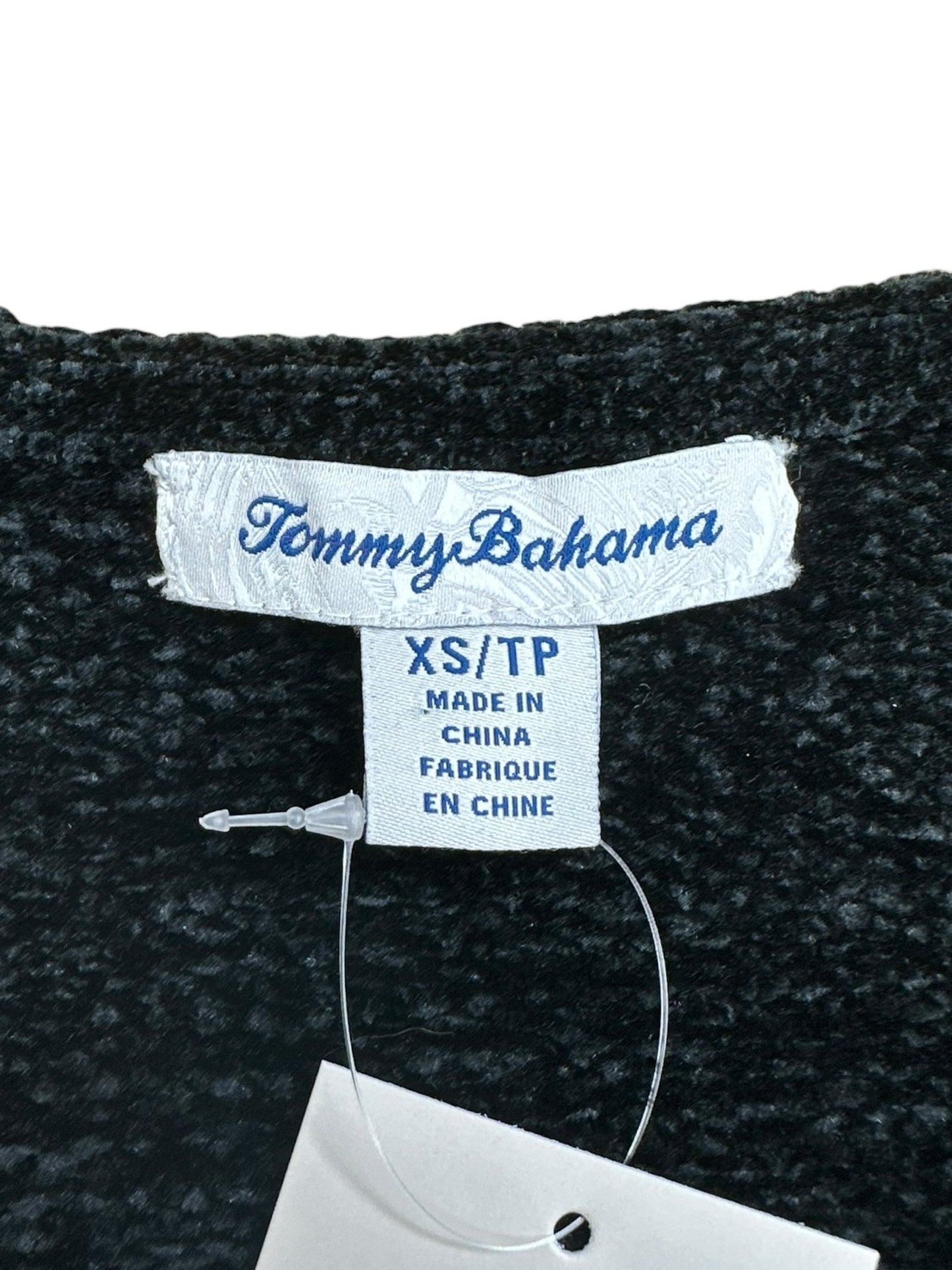 Tommy Bahama Black Chenille Sweater Size XS