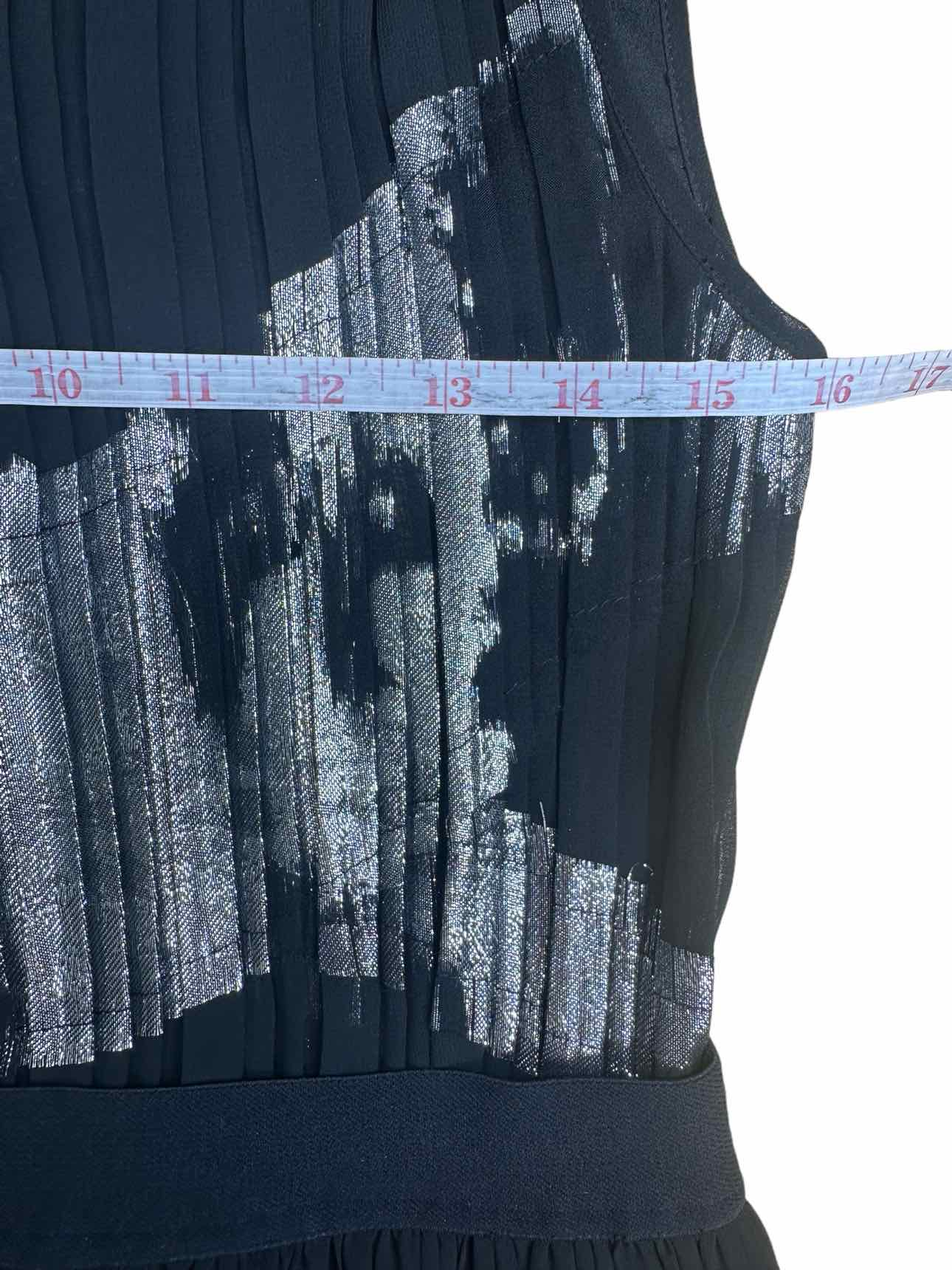 BCBGMAXAZRIA NWT Black ZARIAH Cocktail Midi Dress Size XXS