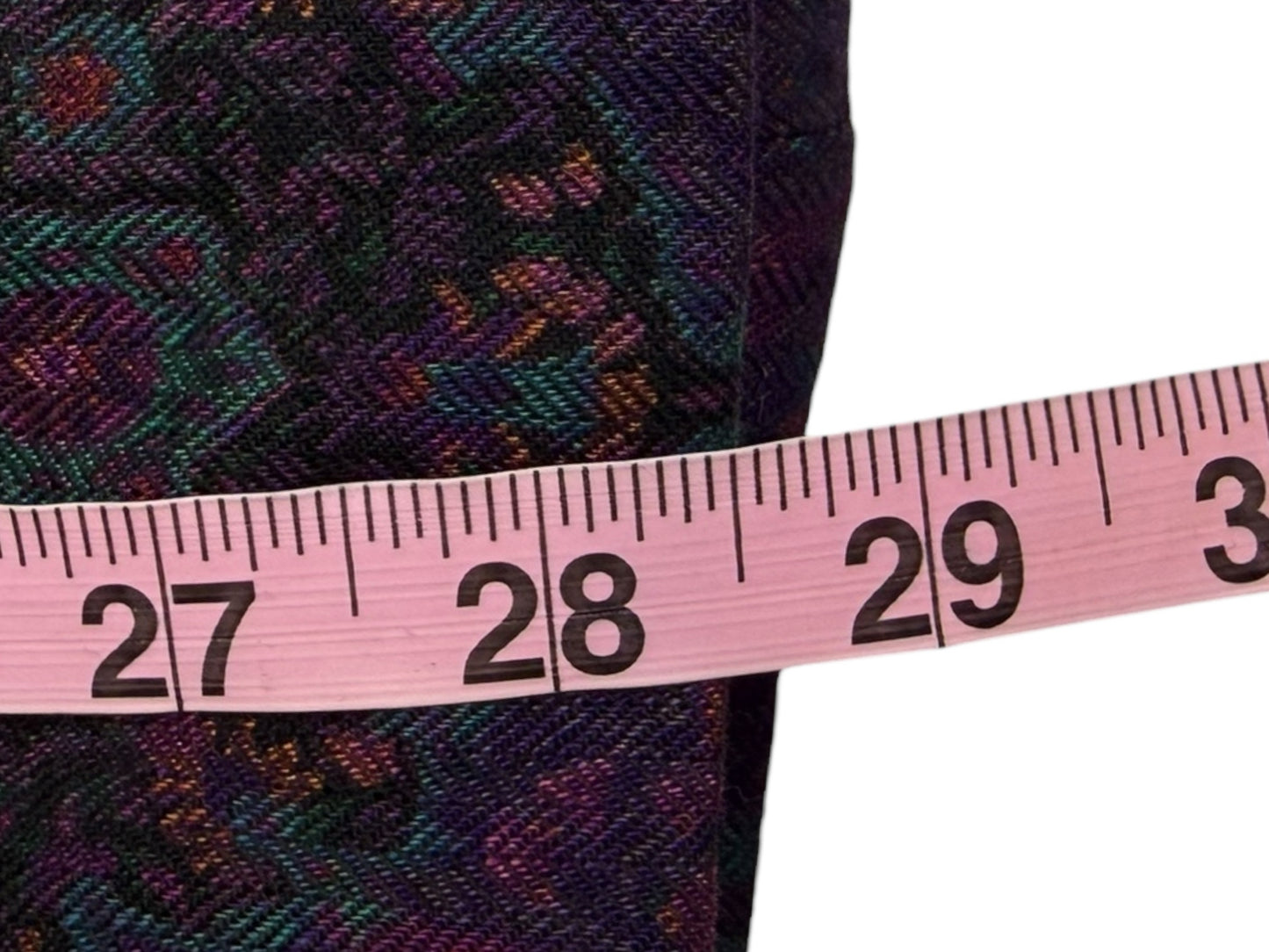 Vintage Christian Dior Purple Paisley Blazer Jacket Size 10