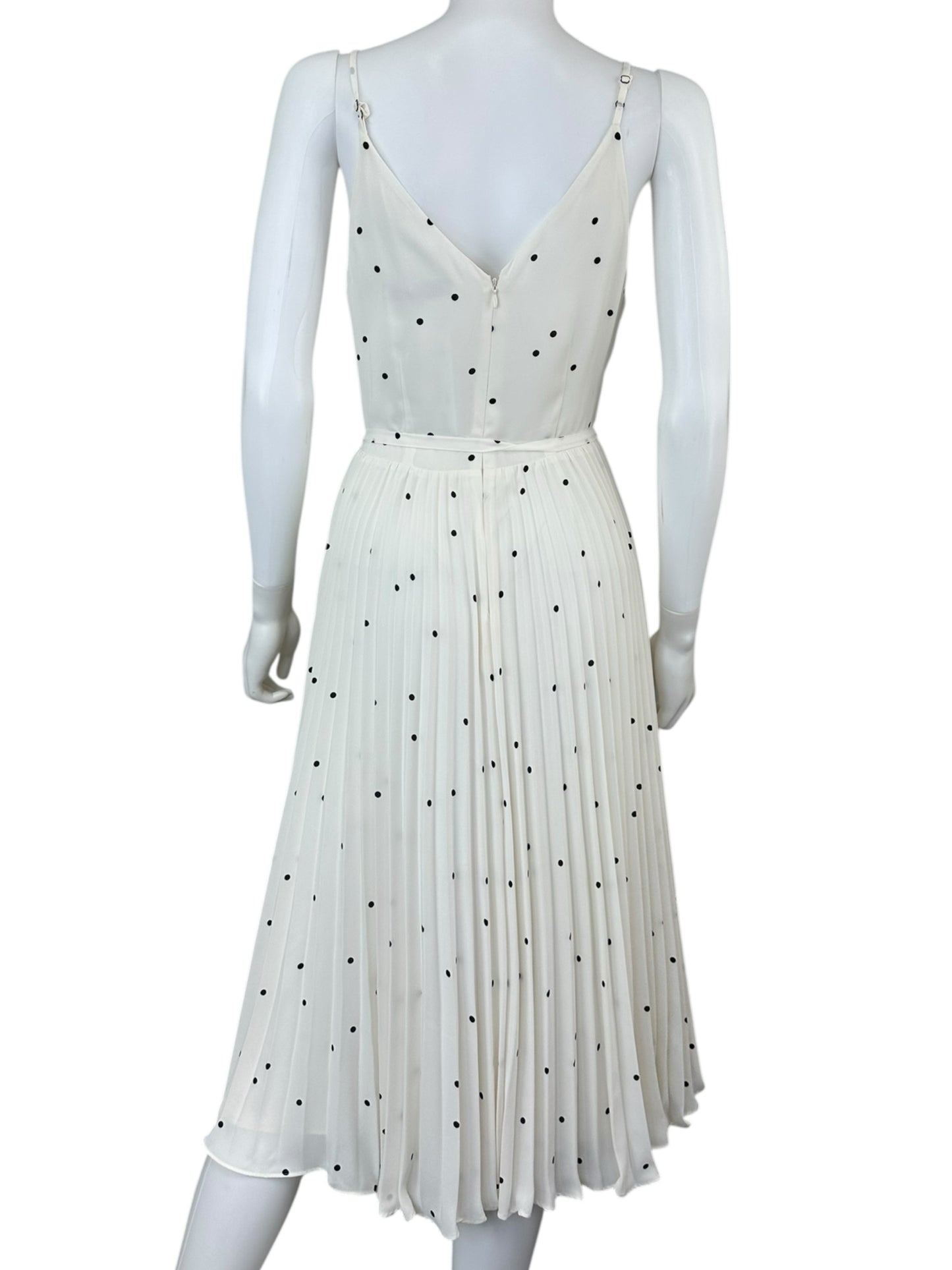 LOFT White Polka Dot Sundress Size 0
