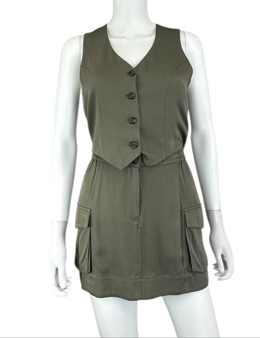 bobi NWT Army Green 2 Piece Set Size M