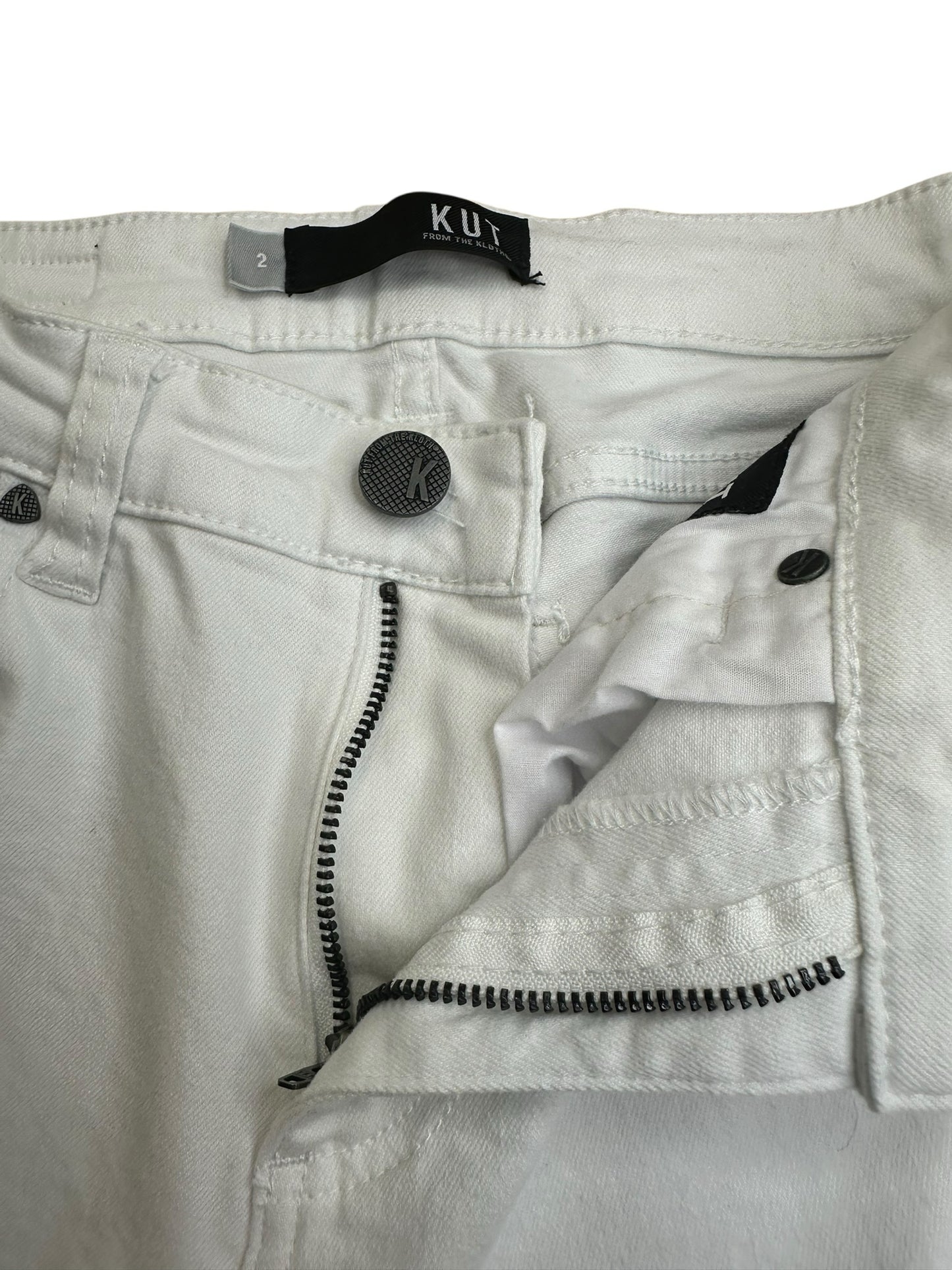 KUT from the Kloth White Skinny Jean Size 2