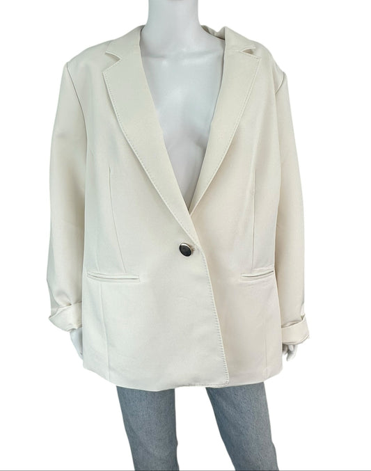 Anne Klein NWT White ANNE Blazer Size 20W