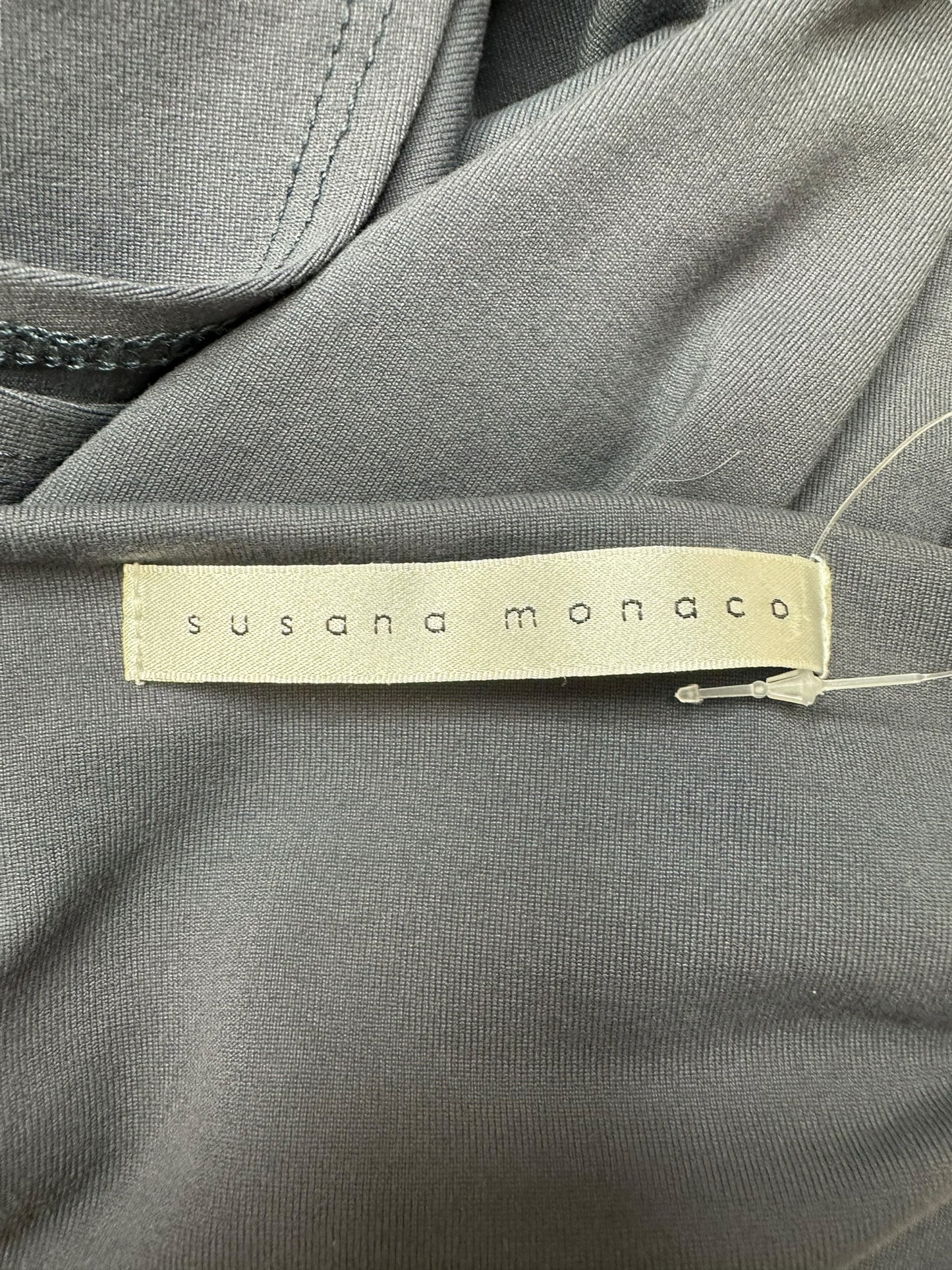 SUSANA MONACO Dark Gray Knit Tunic Size L