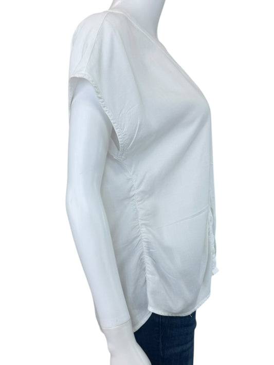 Cloth & Stone White Button-down Top Size M