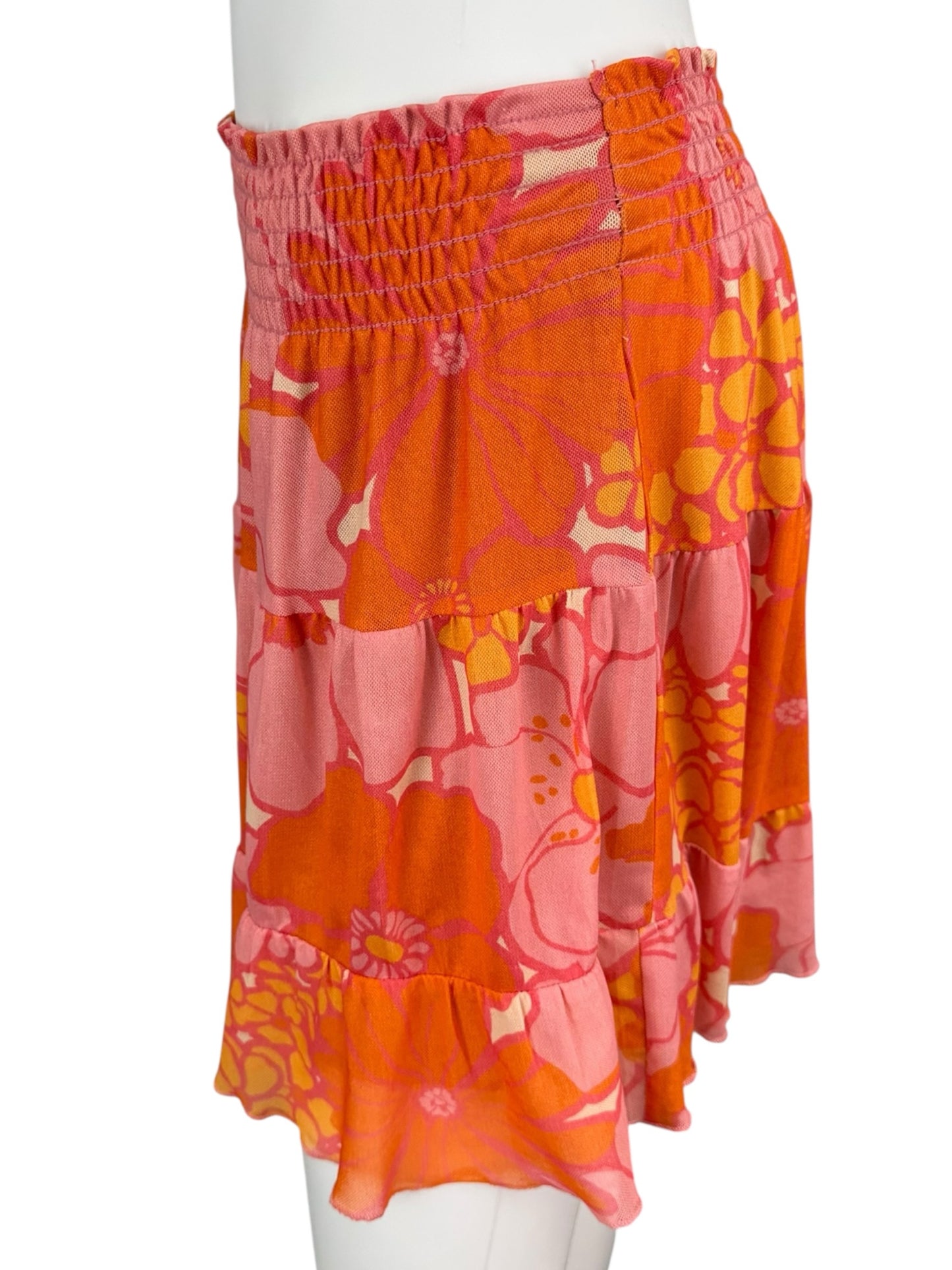 SHOW ME YOUR MUMU Velma Floral Mini Skirt Size S