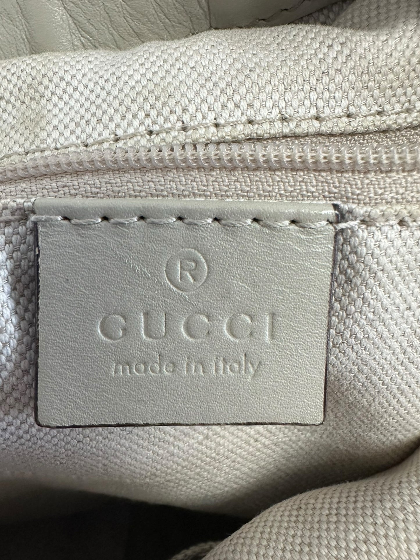 Gucci Tan Medium GG Canvas Sukey Shoulder Bag Designer Handbag