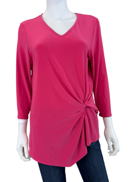 LISETTTE NWT Pink Knit Tunic Top Size L