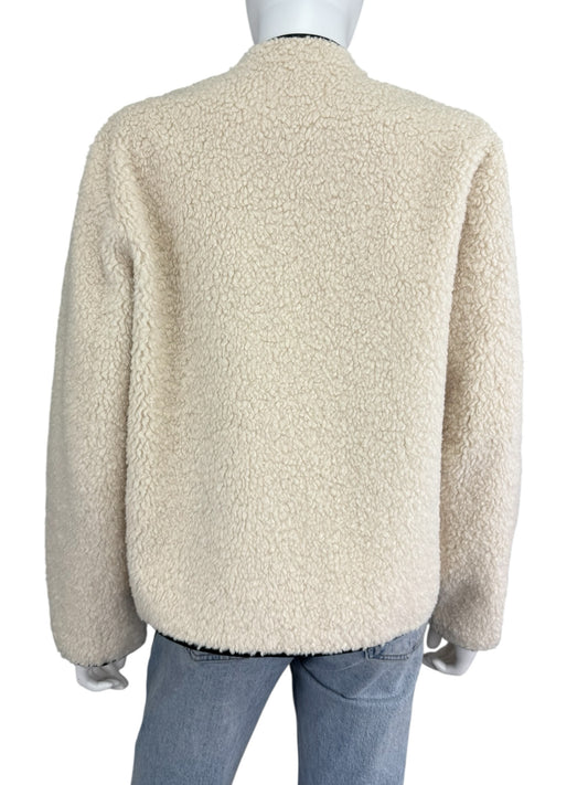 heartloom NWT Cream Sherpa Jacket Size L