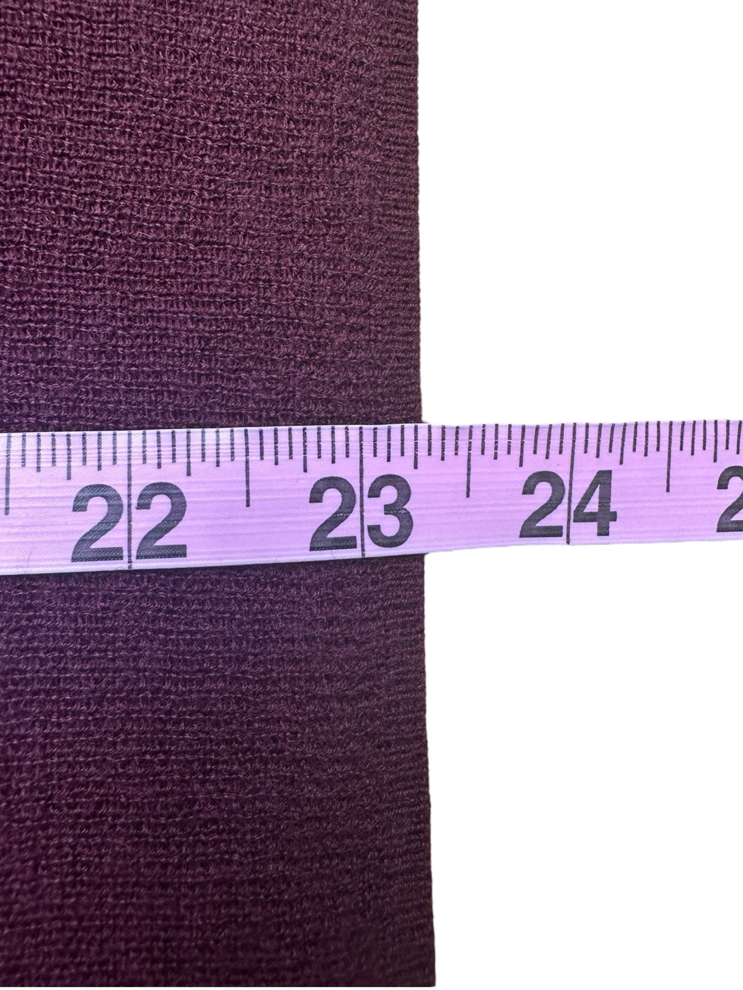J. Crew Maroon 100% Cashmere Sweater Size S