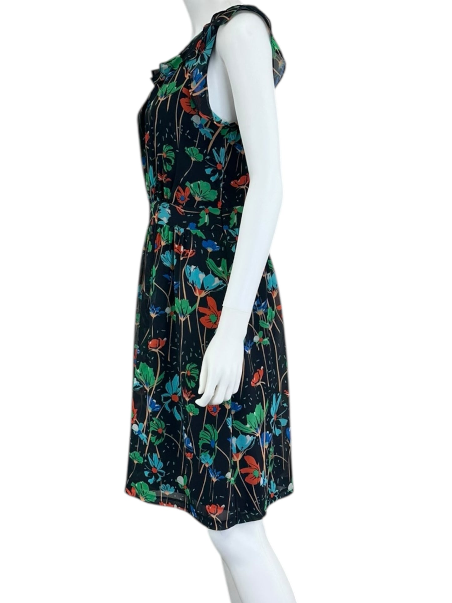Hi there by Karen Walker Navy Casual Dress Size 6