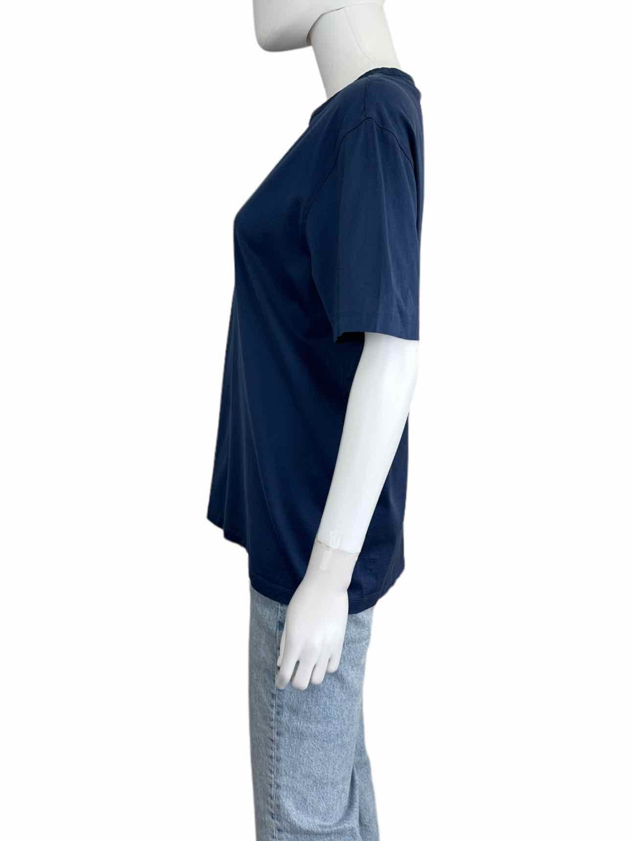 Theory Blue Crewneck Top Size L