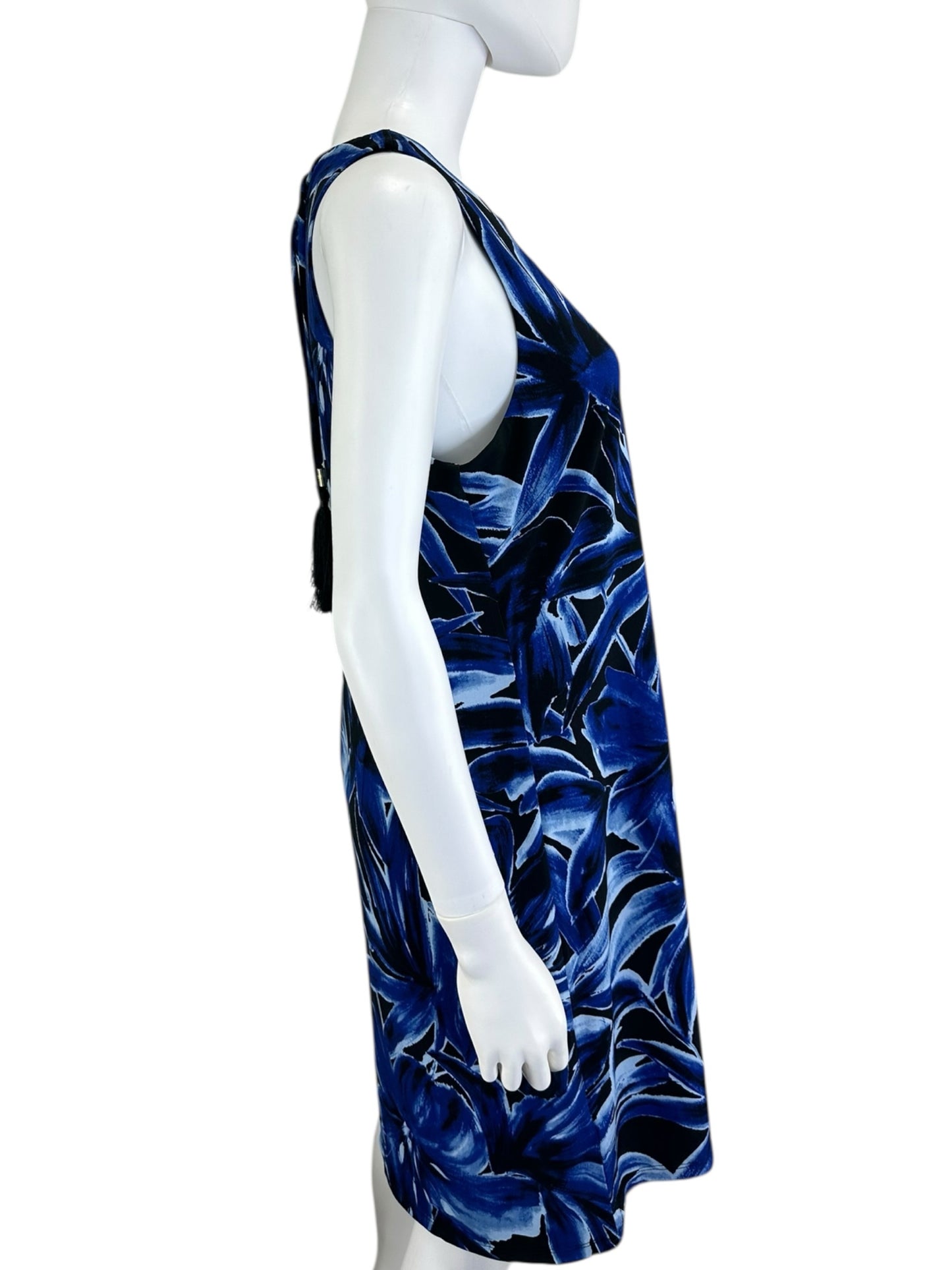 Tommy Bahama NWT Blue Jasmina Bravo Blooms Shift Dress Size M