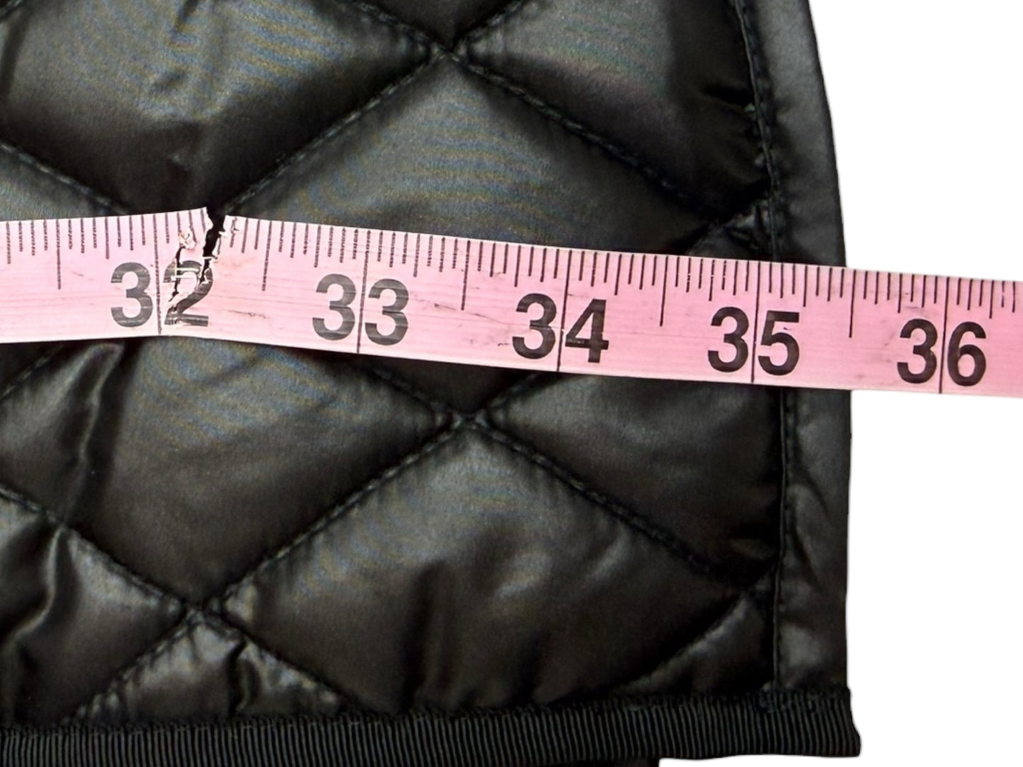 Kate Spade NWT Black Quilted Coat Size S