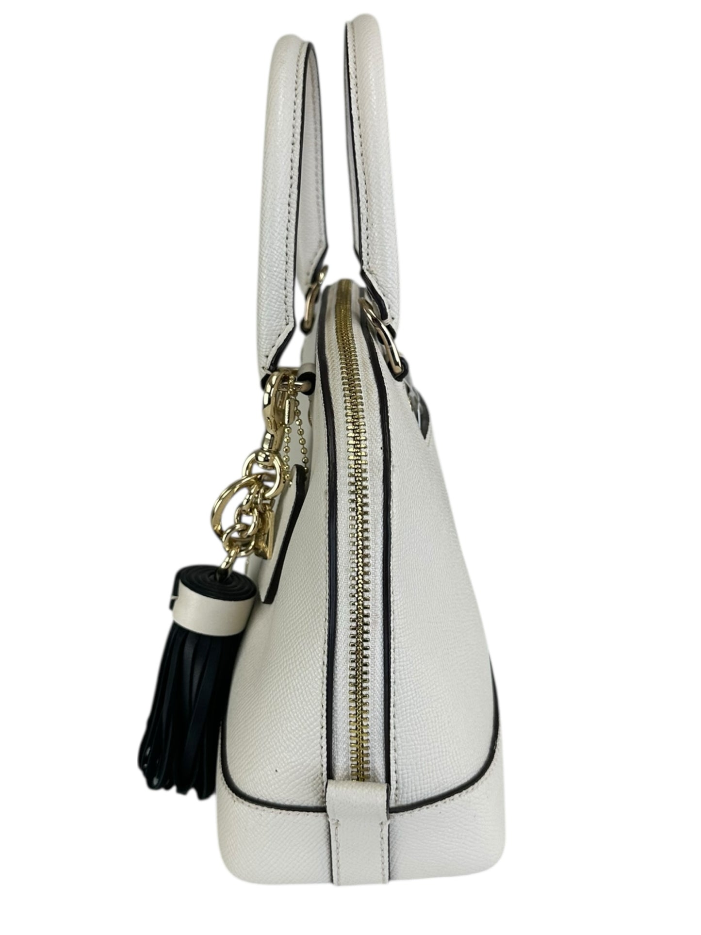 coach Cream Leather Purse