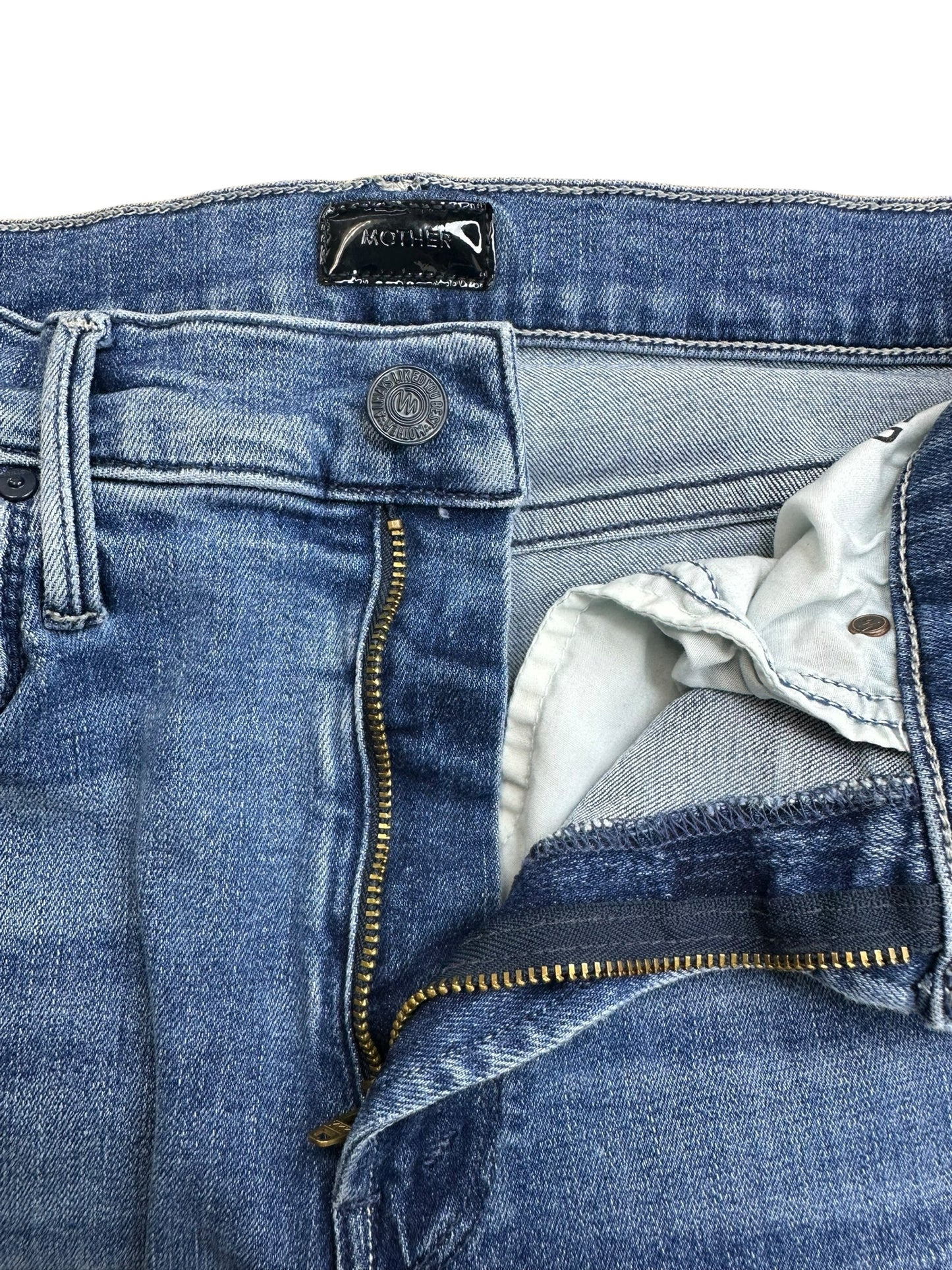 MOTHER Medium Wash Skinny Jeans Size 27