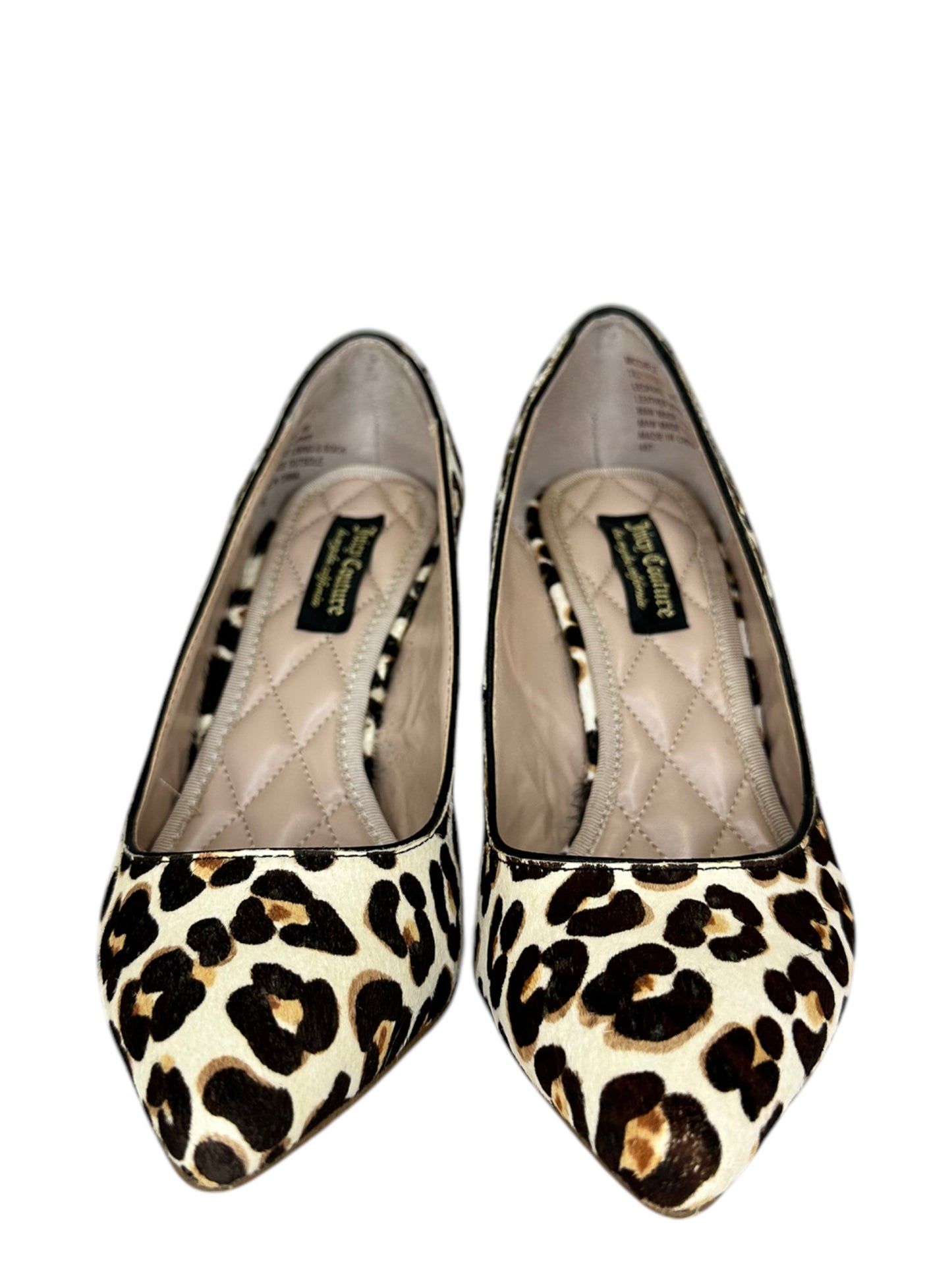 Juicy Couture Michelle Glam Leopard Pump Size 7