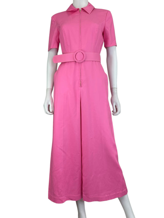 TRINA TURK Hot Pink Wide Leg Jumpsuit Size S