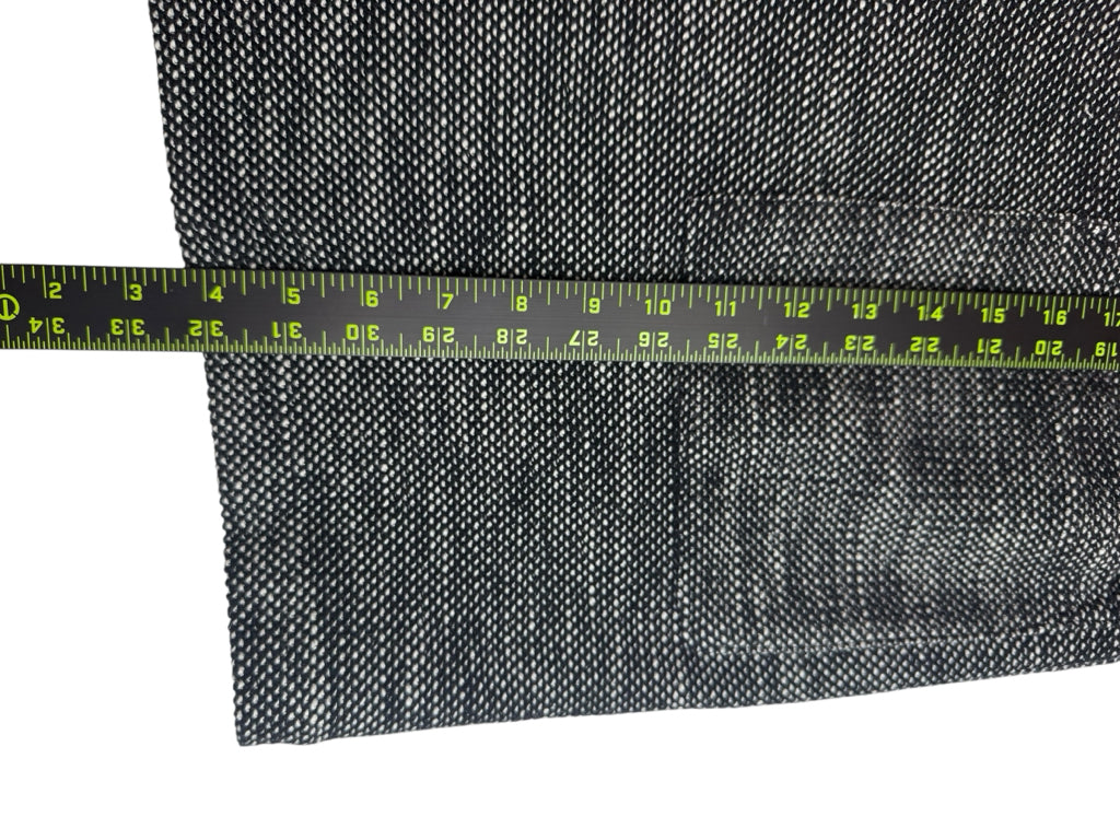 EILEEN FISHER Black Organic Cotton Tweed Vest Size XS Vest