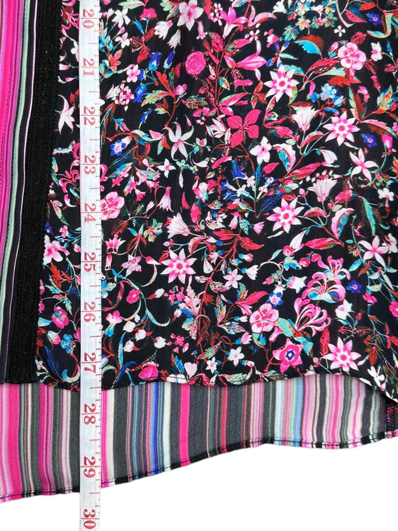 ELIE TAHARI Floral Print Button-down Size XL