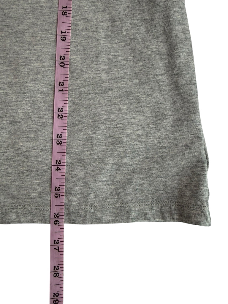 Johnny Was Gray 100% Cotton Long Sleeve Tee Size S