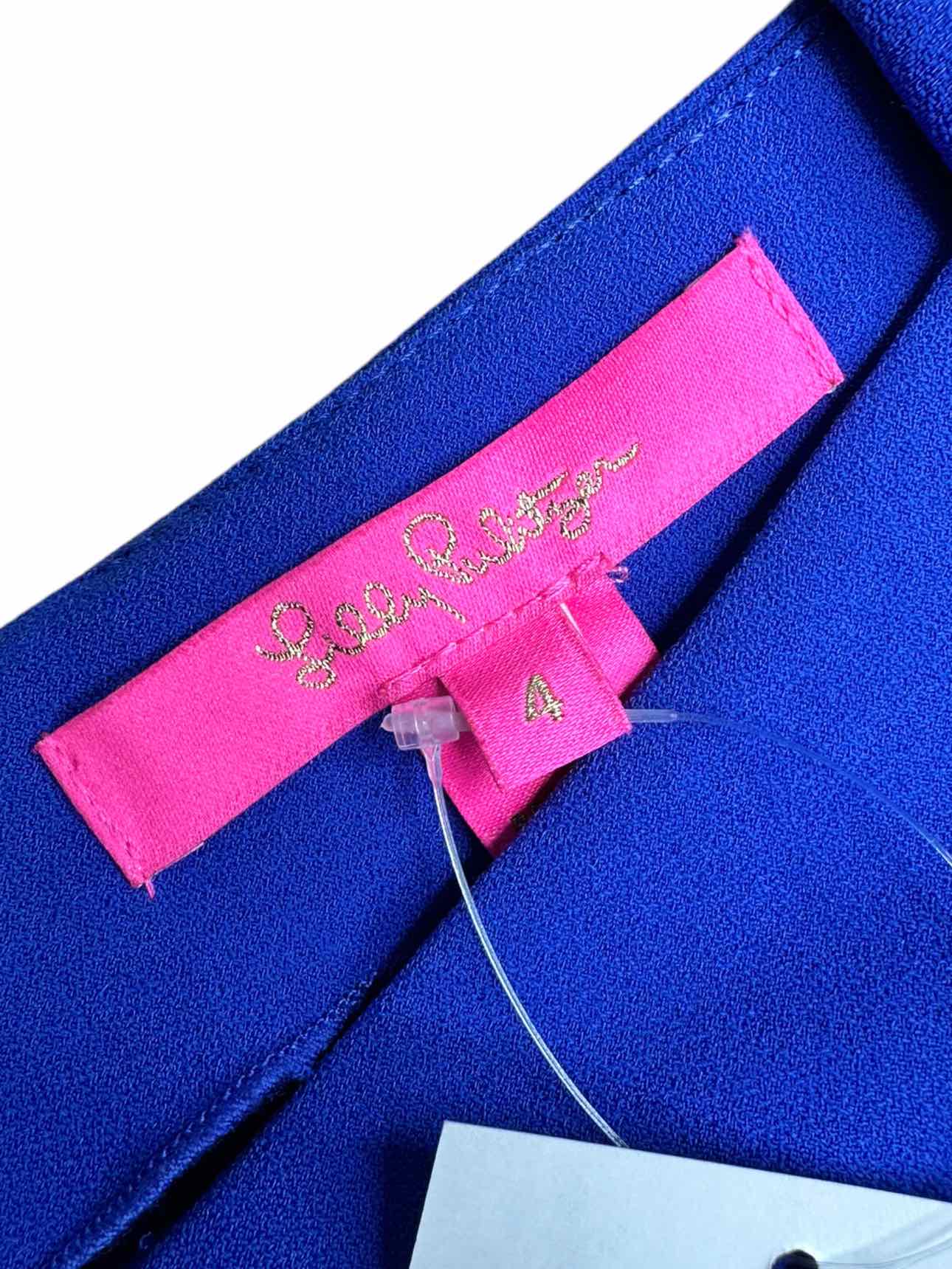 Lilly Pulitzer Royal Blue Jumpsuit Size 4