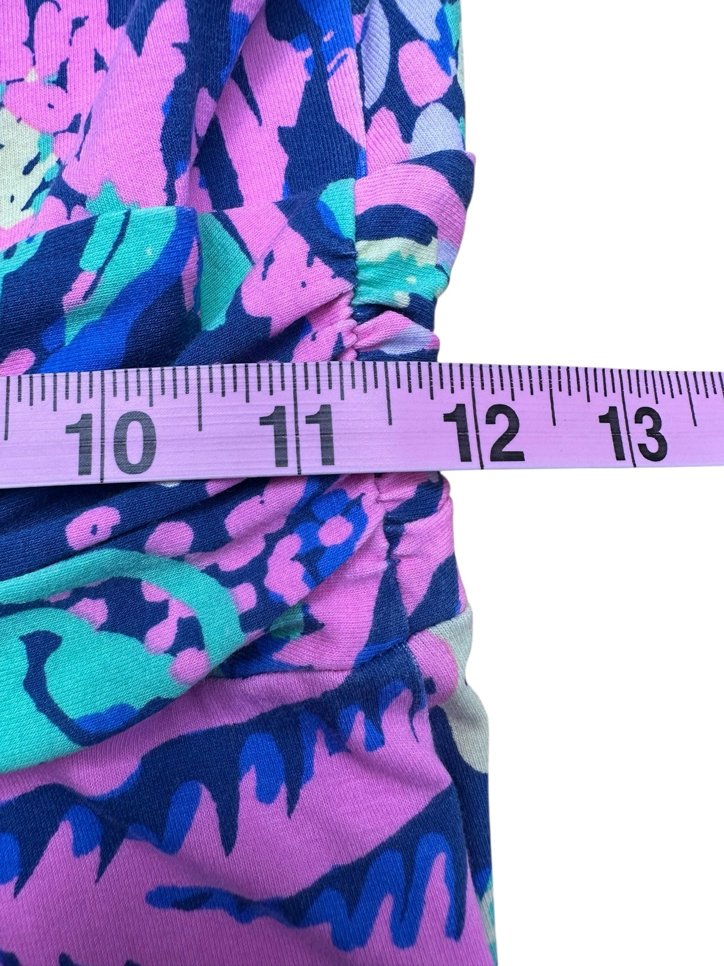 Lilly Pulitzer Blue Coral Print Maxi Dress Size S