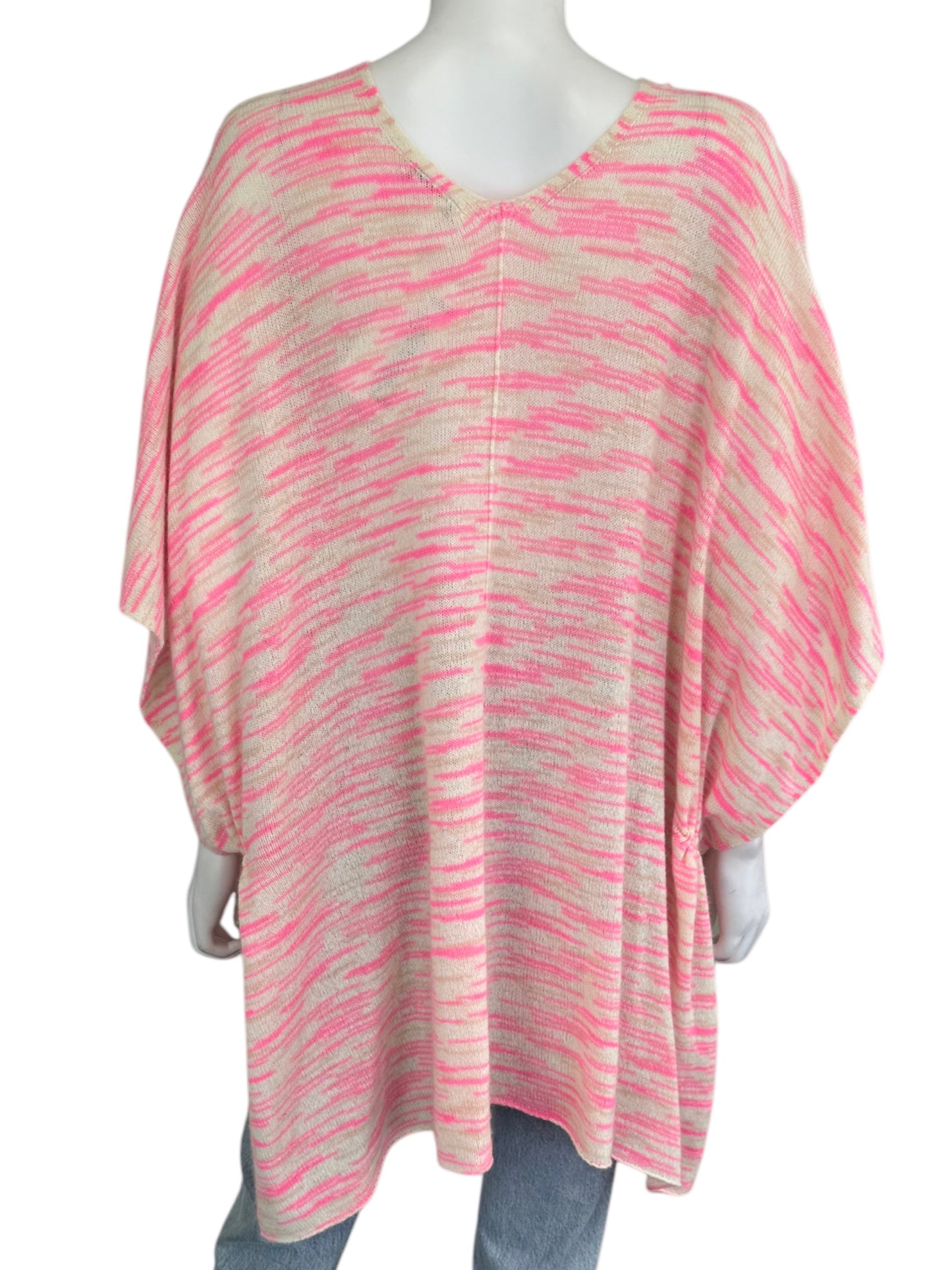 WHITE + WARREN Pink 100% Cashmere Sweater Size M/L