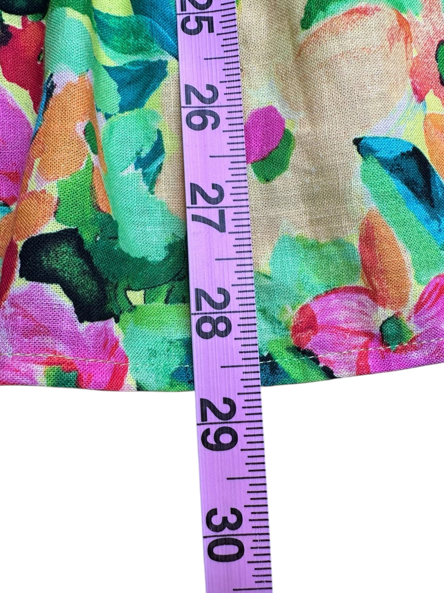 sanctuary NWT Green Floral Linen Sundress Size XS