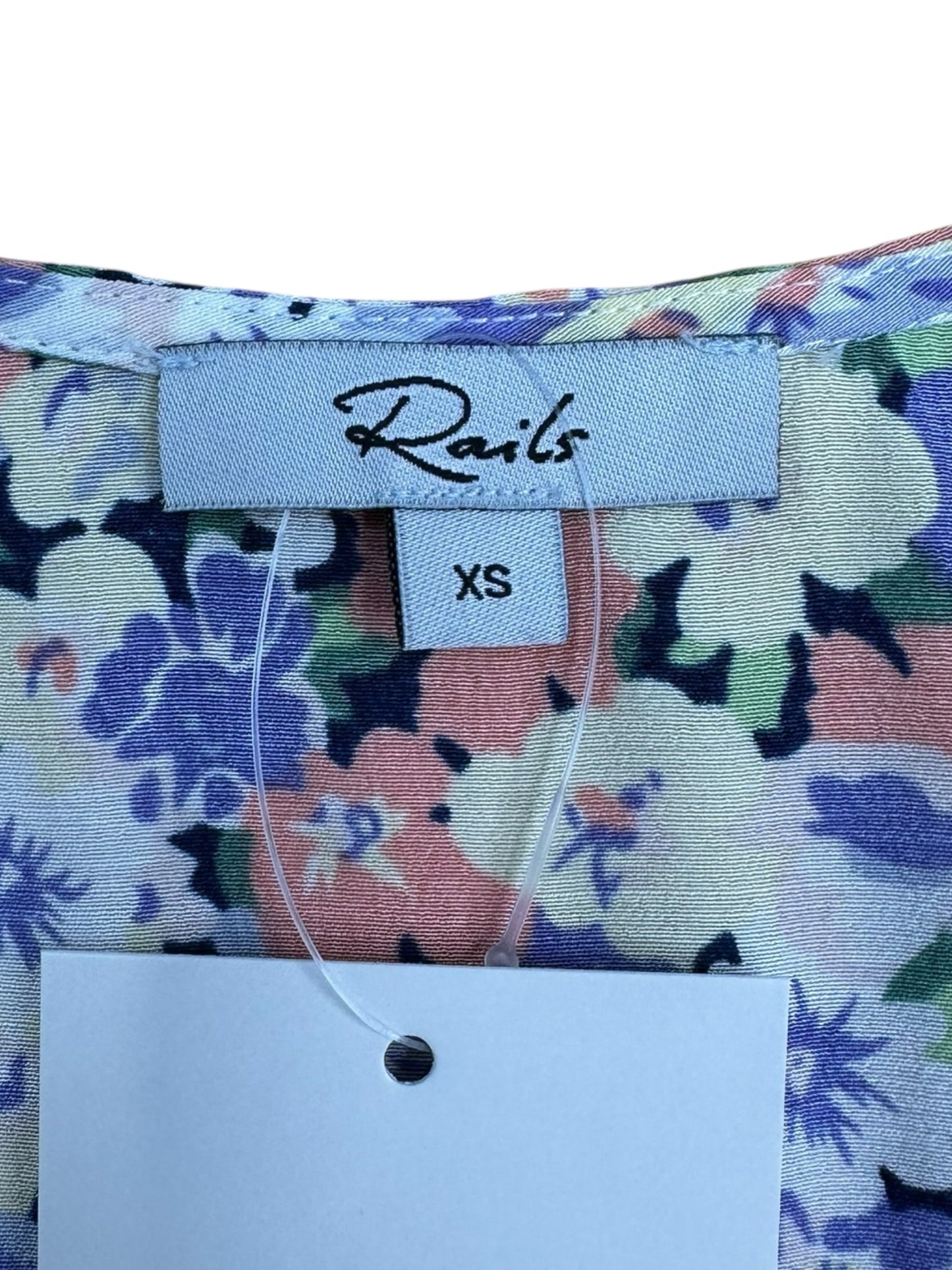 Rails Multi-Colored Floral Print Midi Dress Size XS
