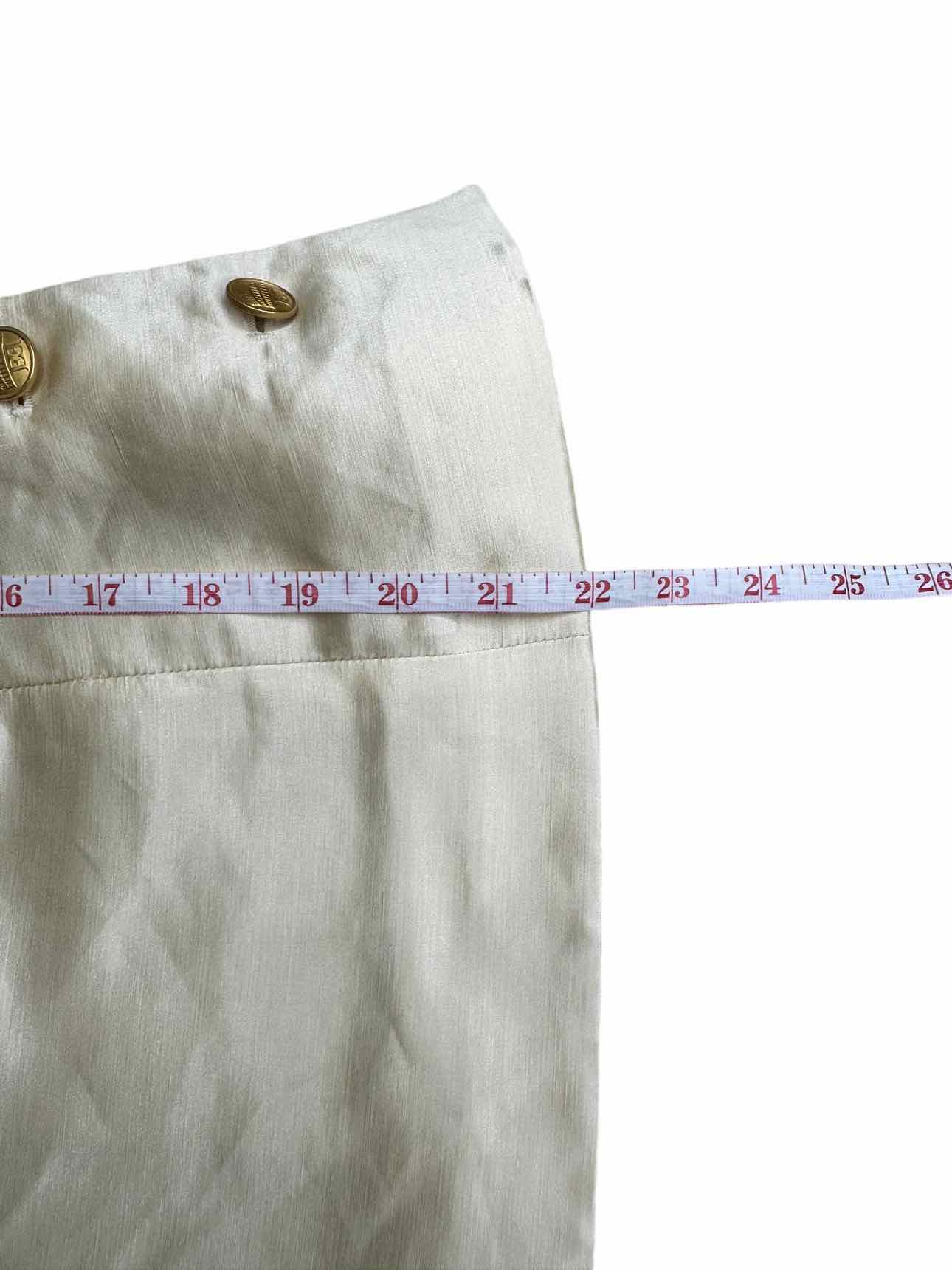 ESCADA Gold Silk Shell Size 38