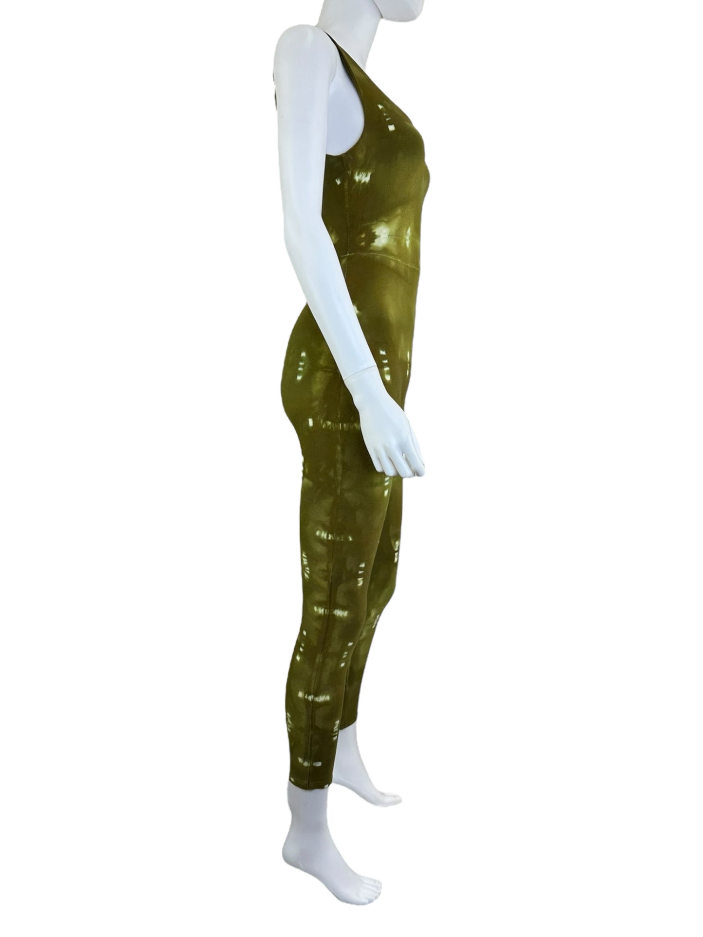 of earth & salt Green Tie Dye Catsuit Size S