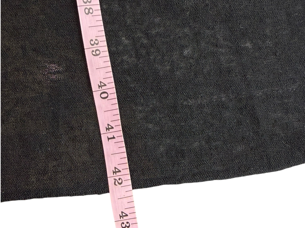 EILEEN FISHER Black Linen Duster Cardigan Size 1X