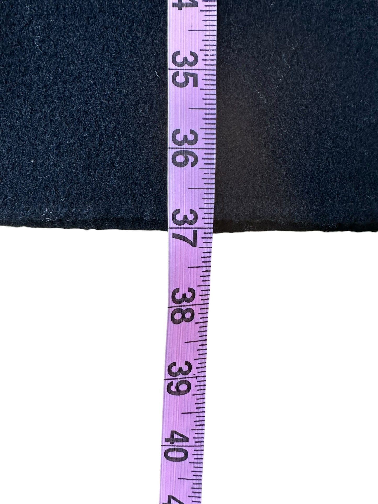 Vince Black Wool Leather Sleeve Coat Size L