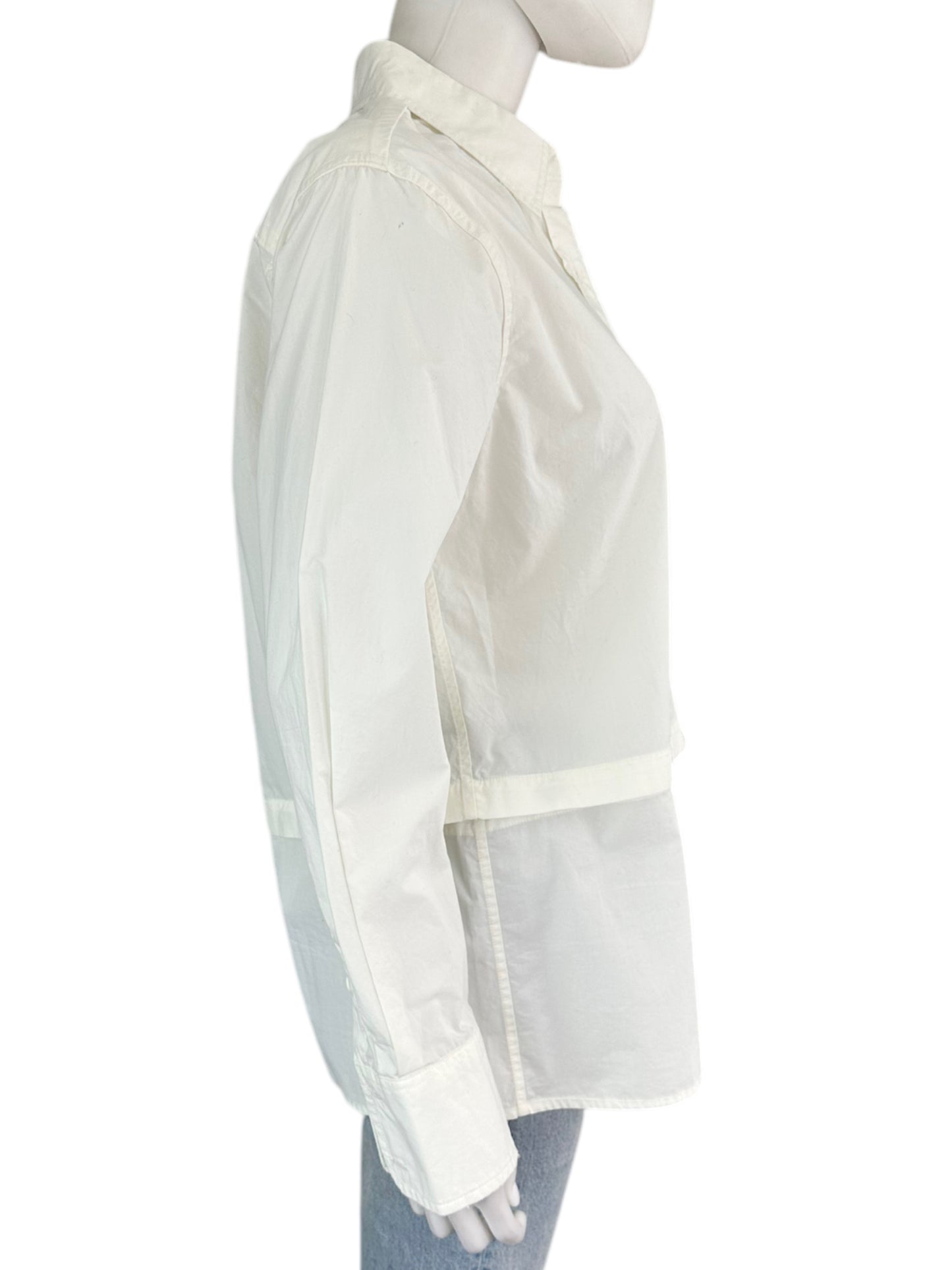 CURRENT/ELLIOTT NWT White Button-Down Size 3