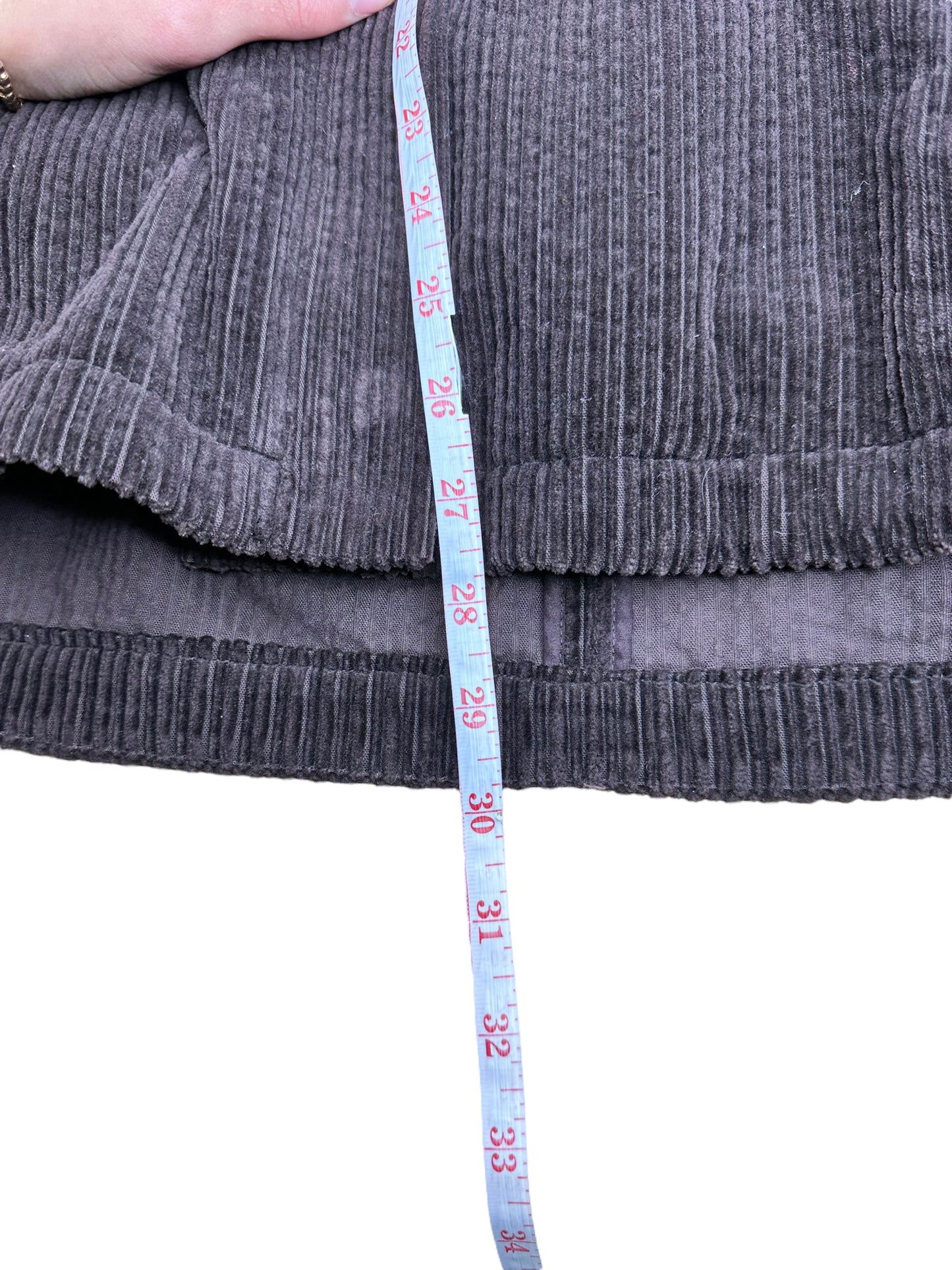 EILEEN FISHER Brown Corduroy Jacket Size M