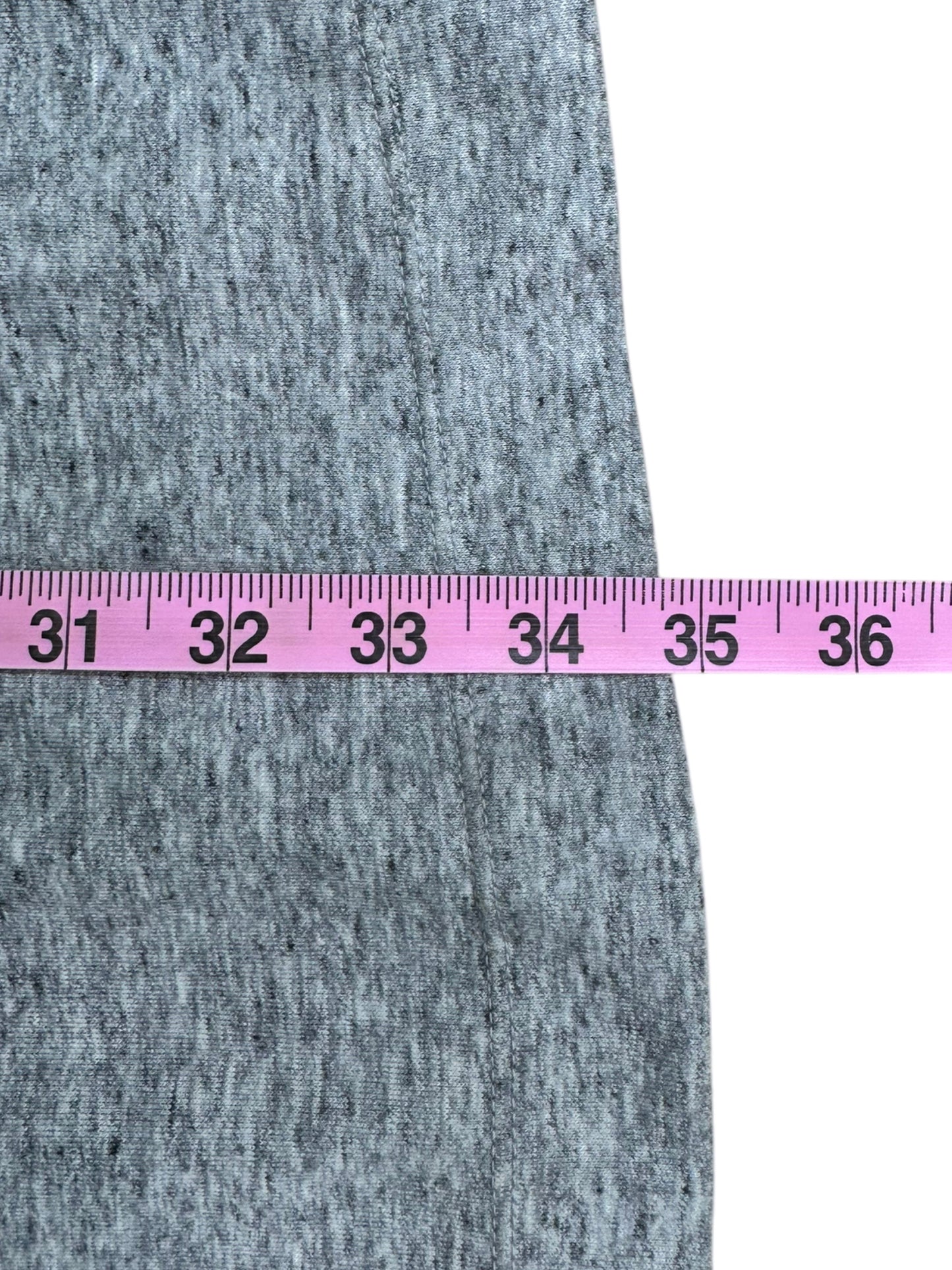 La Vie Gray Knit Mini Casual Dress Size S