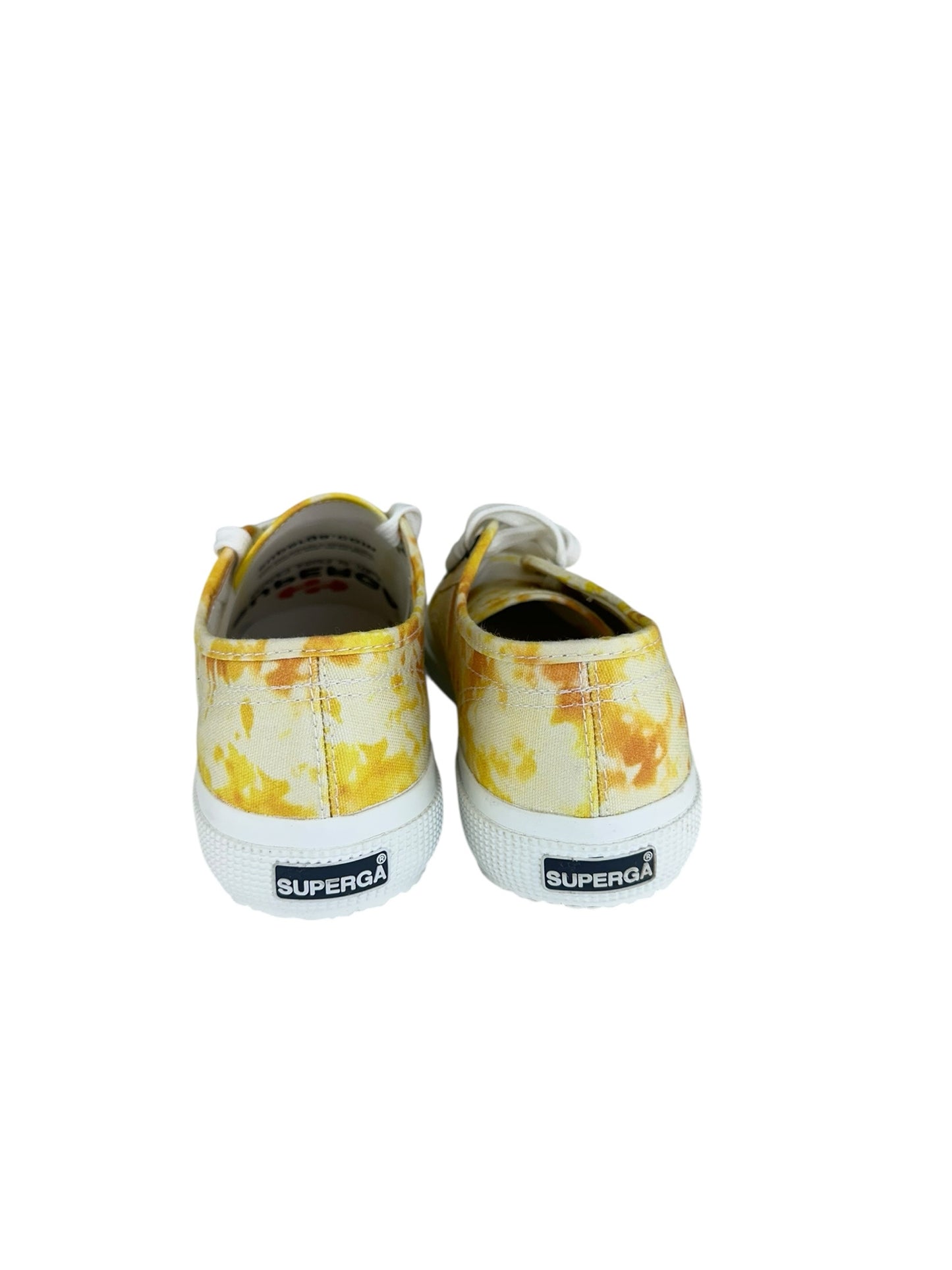SUPERGA Yellow Tie Dye 2750 Sneakers Size 36