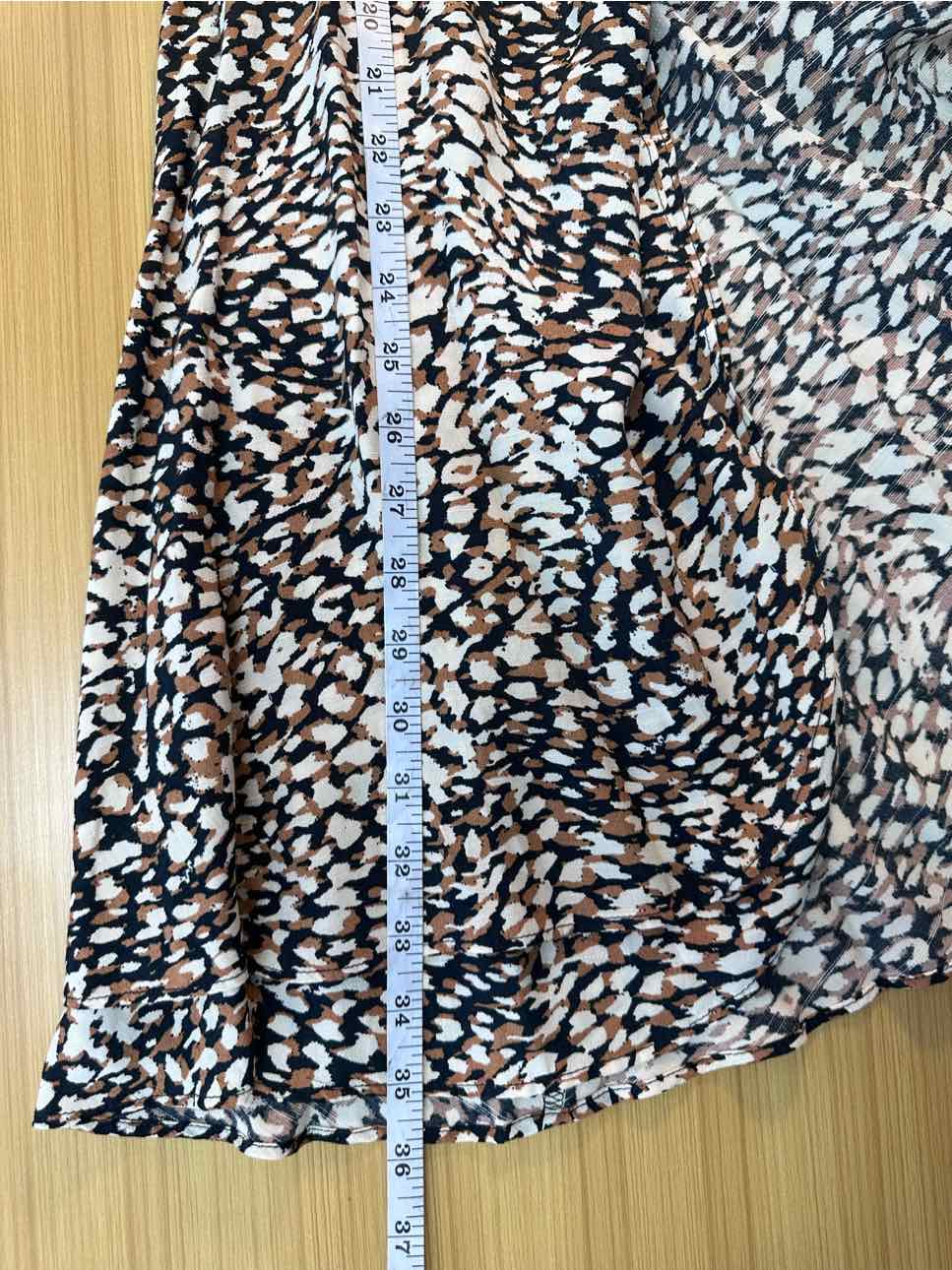Free People NWT Leopard Print Wrap Dress Size M