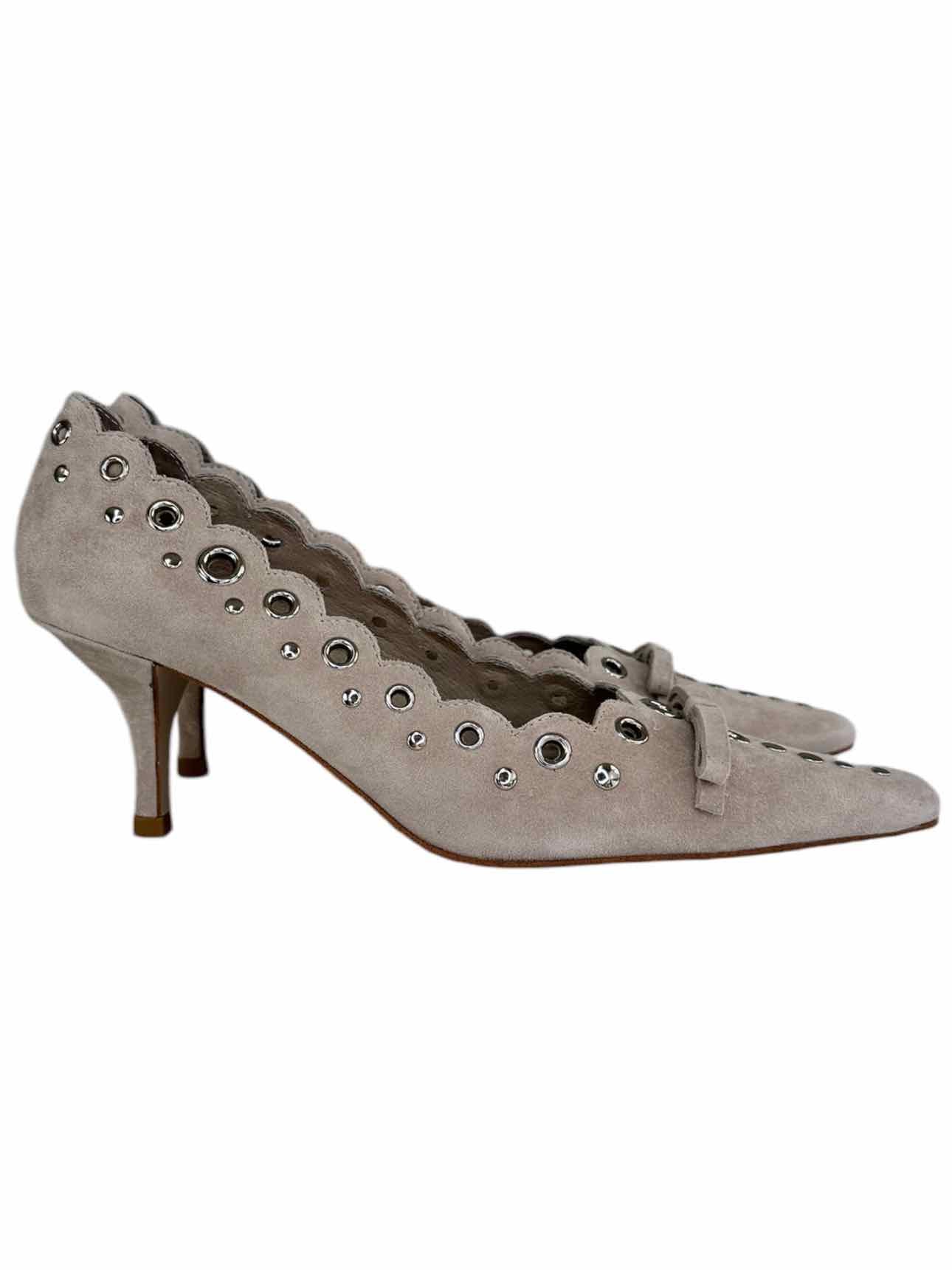jeffery campbell NWT Notion Nude Suede Pump Size 6.5