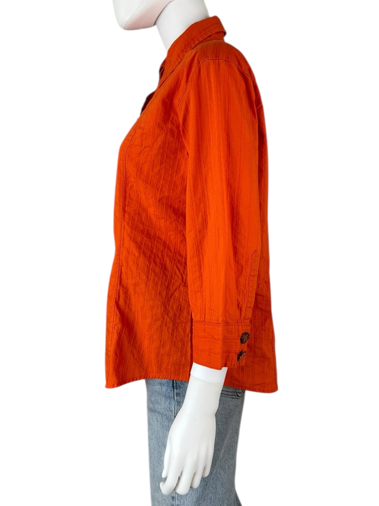 Chico's Size L BASE Button-Down Shirt
